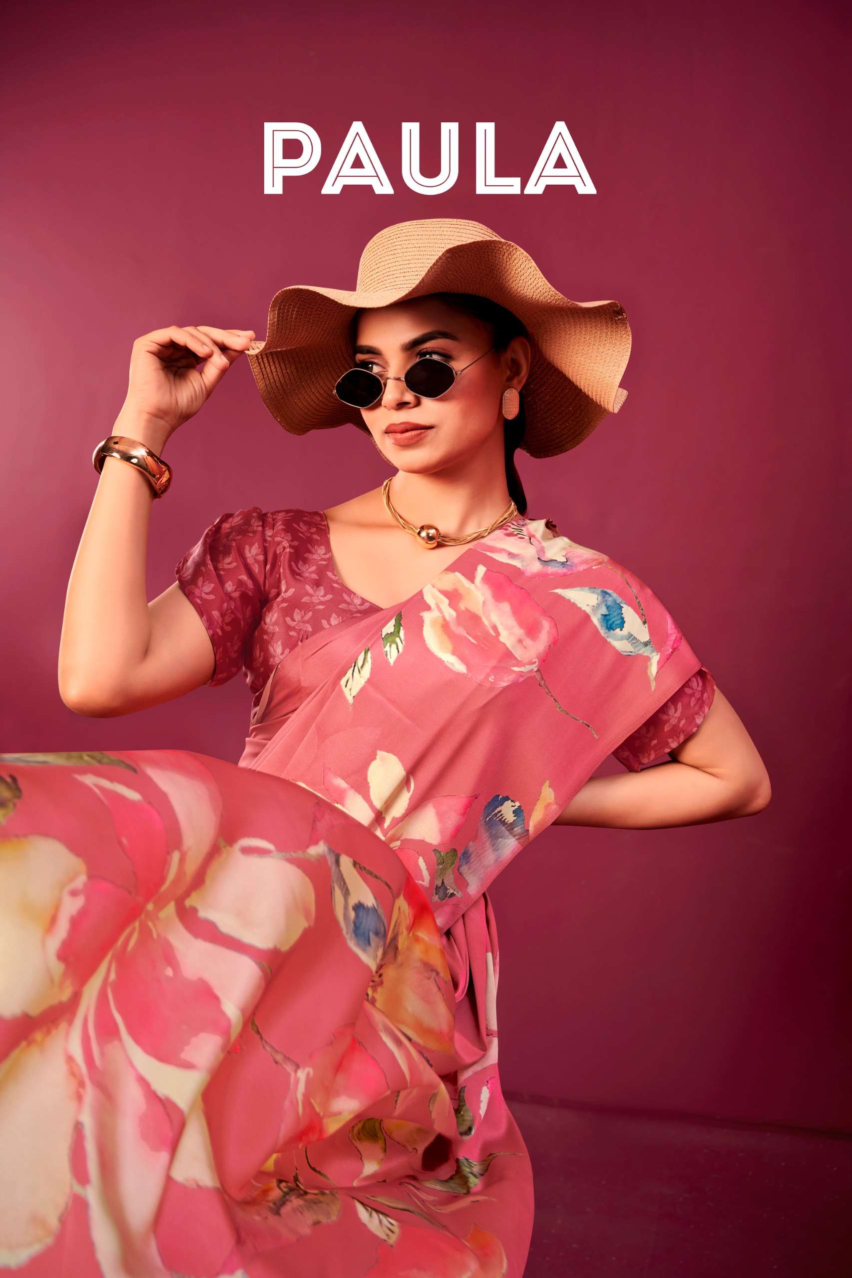  Paula 901 to 909 Premium and classic Malai silk crepe fancy...