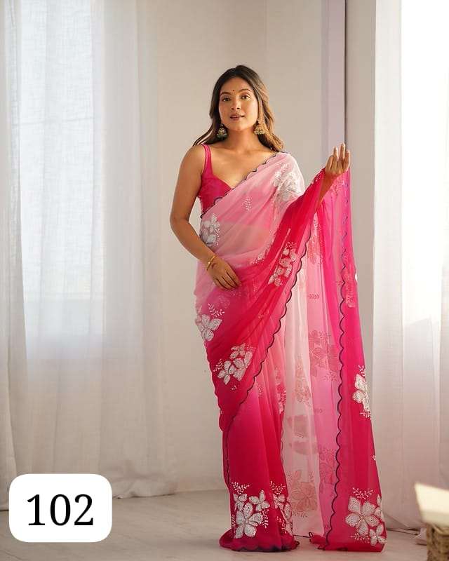 PC PARINITI SOFT AND CLSSIC GEORGETTE FANCY FABRIC RESELLER ...