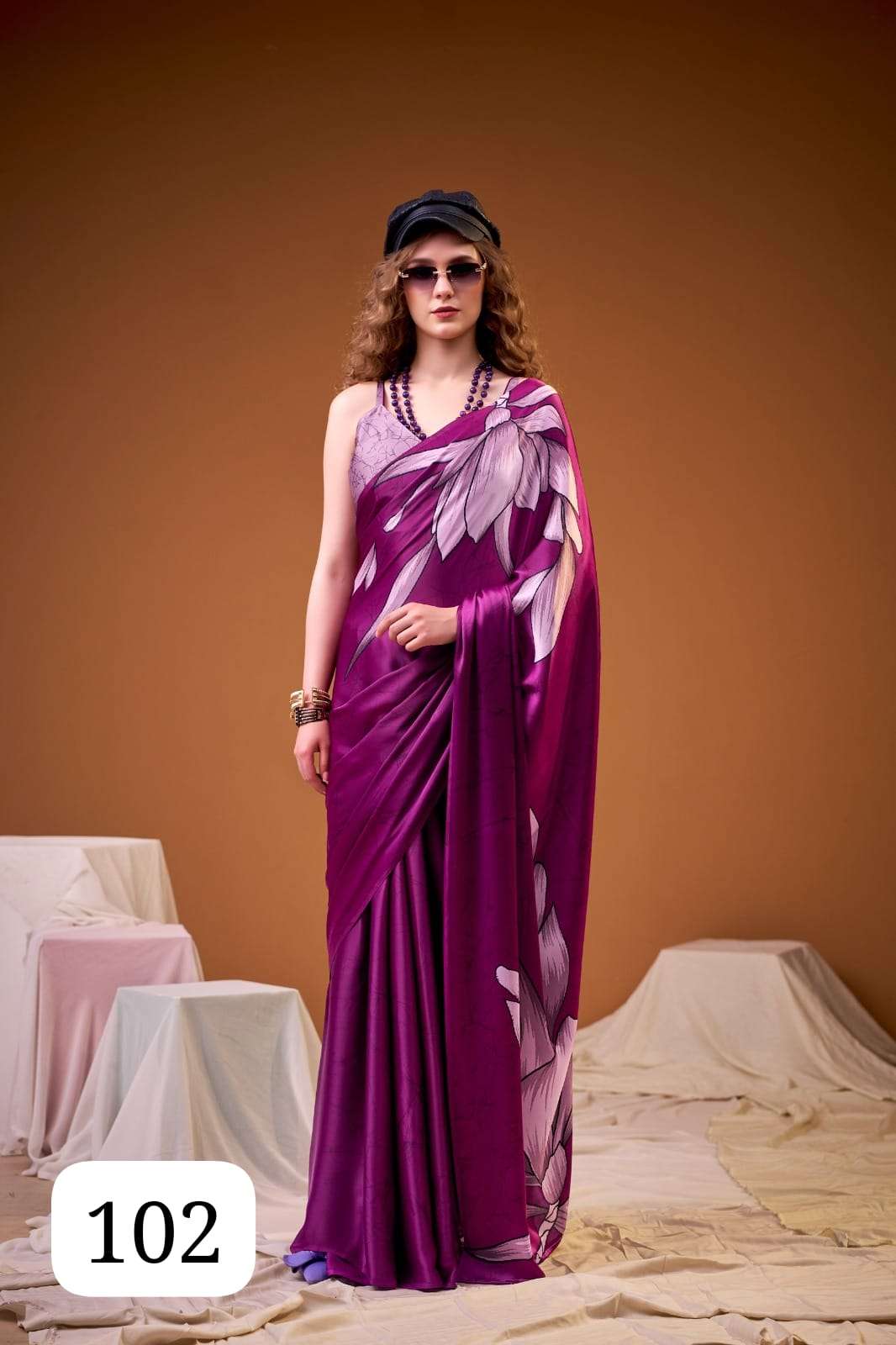 PC  SORA BEAUTIFUL AND FLORAL SATIN SILK FANCY AND CLASSIC ...
