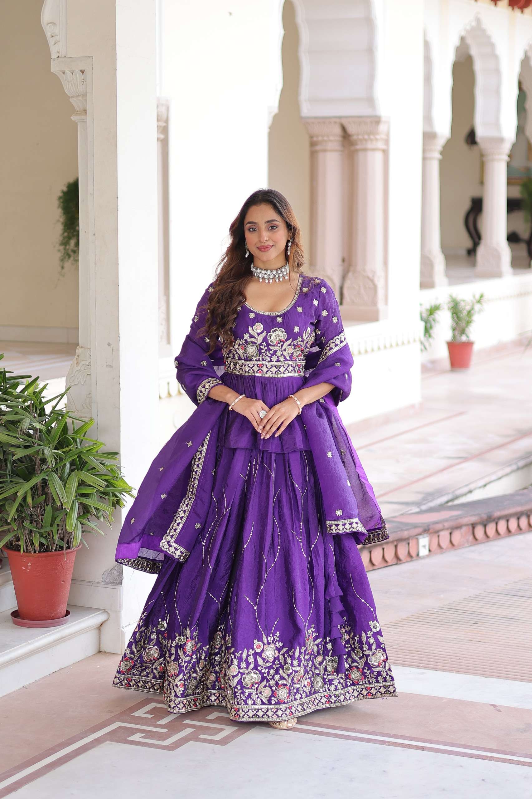  Premium and Designer classic Sequins and Embroidered work o...