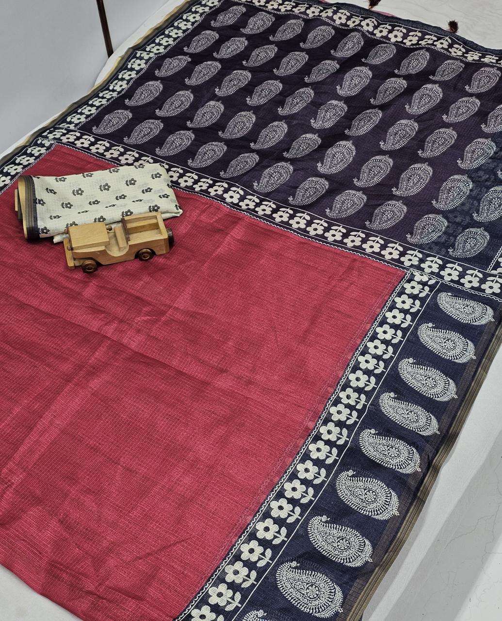 pure Kota soft and comfotable fabric Doriya Digital Print Sa...