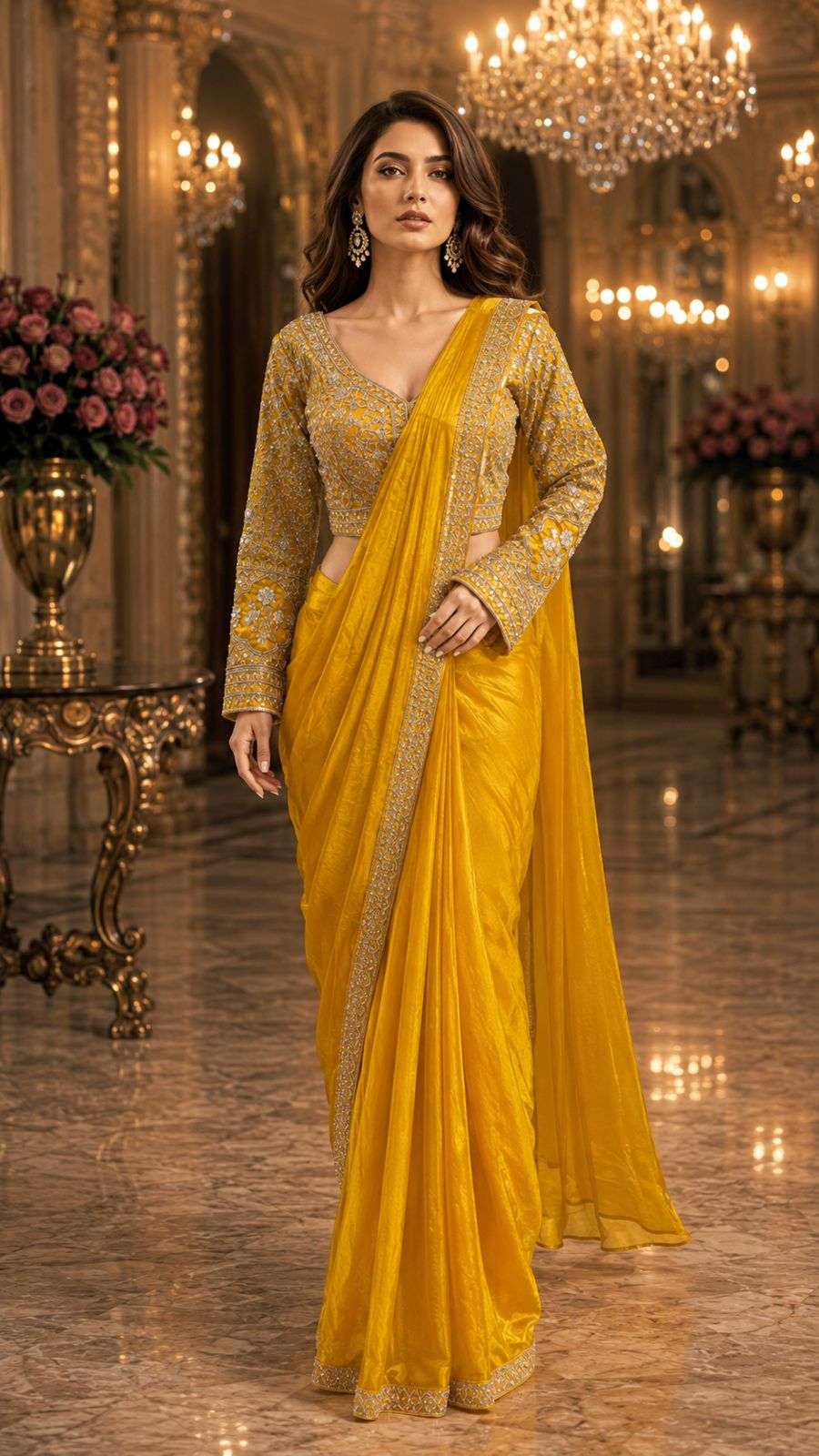 READY TO WEAR SAREE FANCY AND CLASSIC FABRIC PARTY WEAR WHOL...