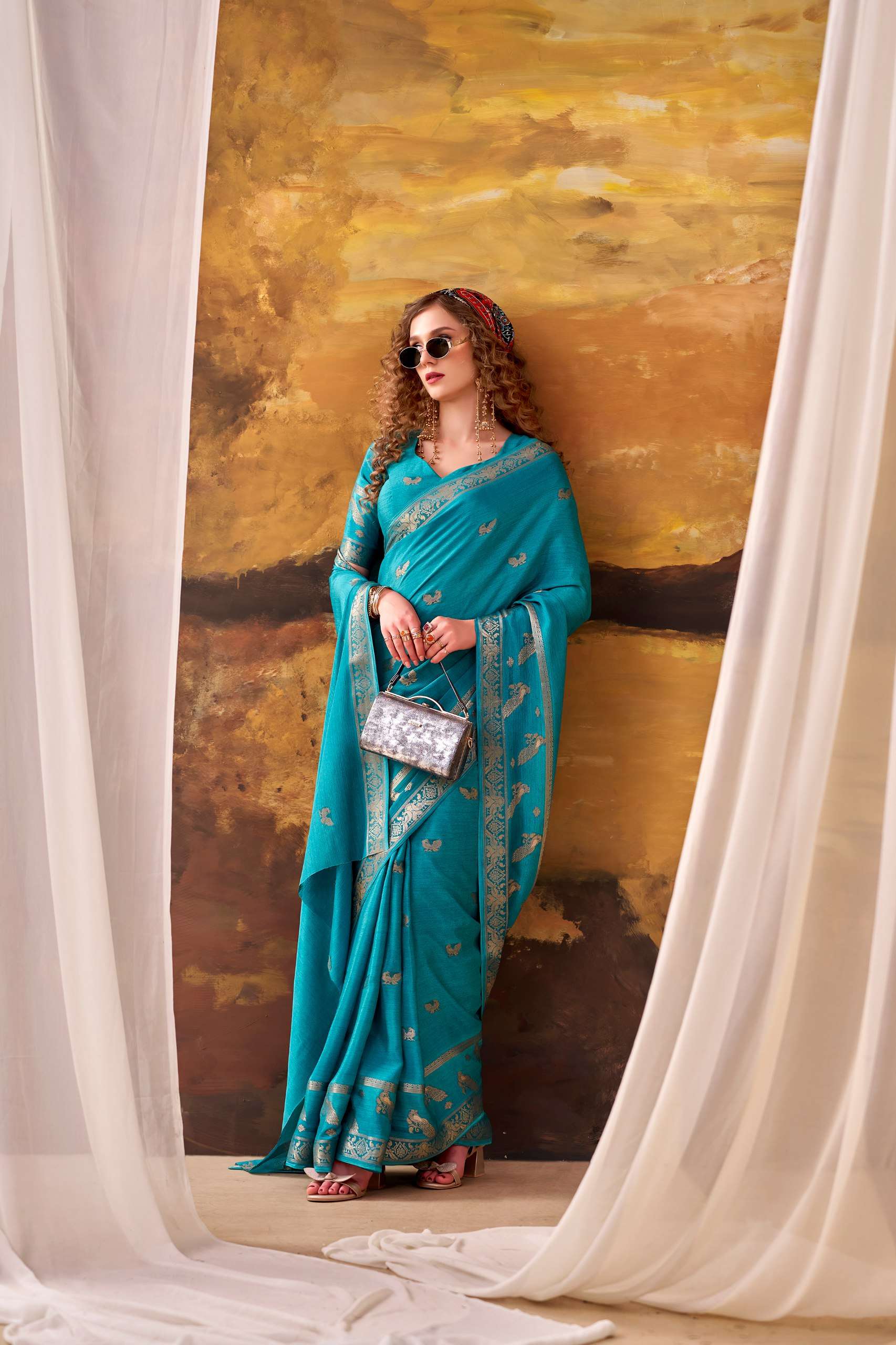 Rivanshi A perfect choice soft and pure Crepe fancy and clas...