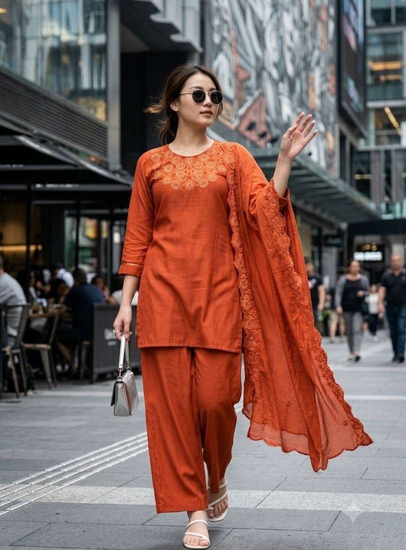 ROMAN NEW DESIGNER SALWAR SUIT FOR WOMEN READYMADE COLLECTIO...