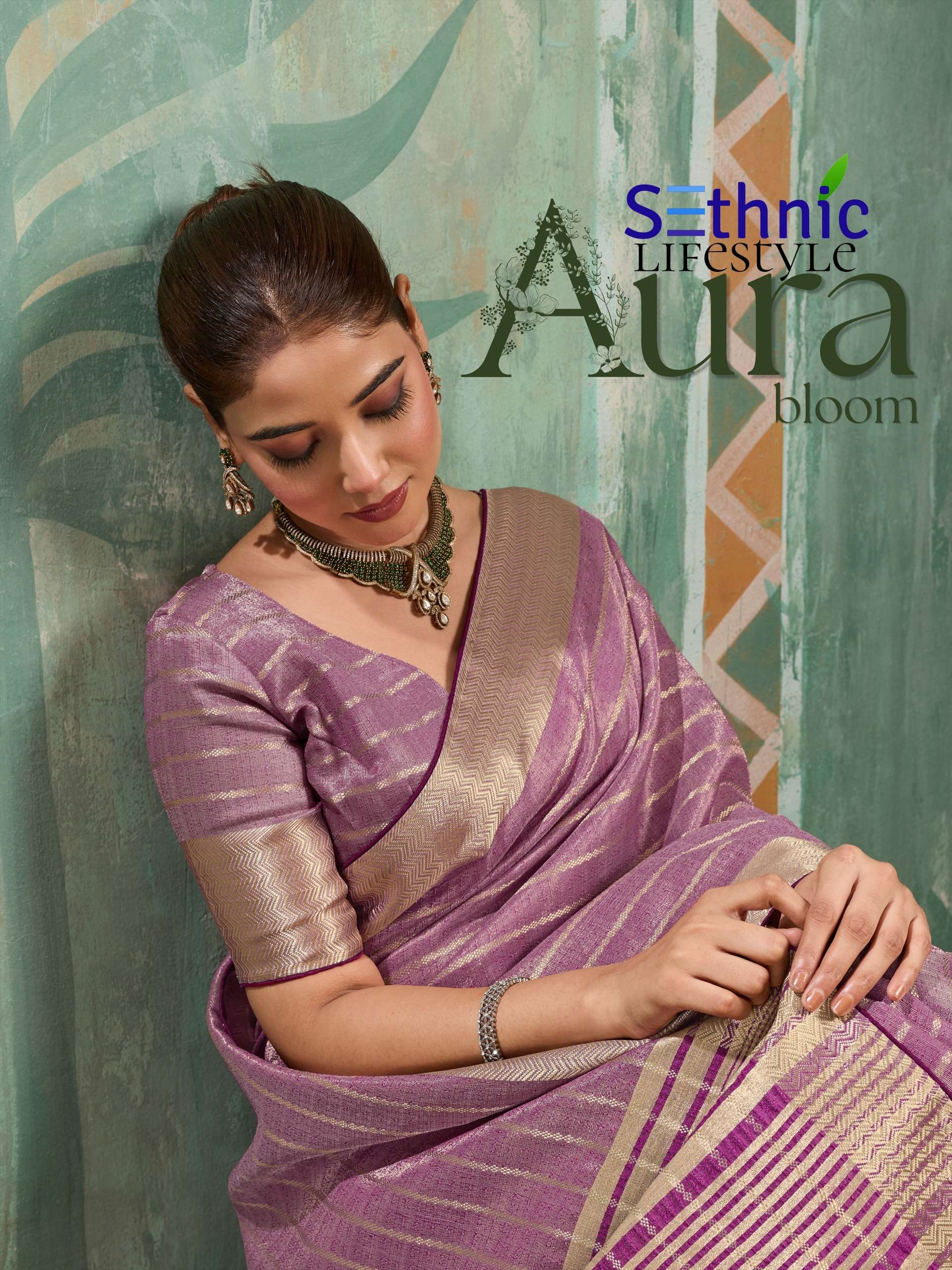 Sethnic Lifestyle Aura Bloom 125001 TO 125005 The ultimate f...