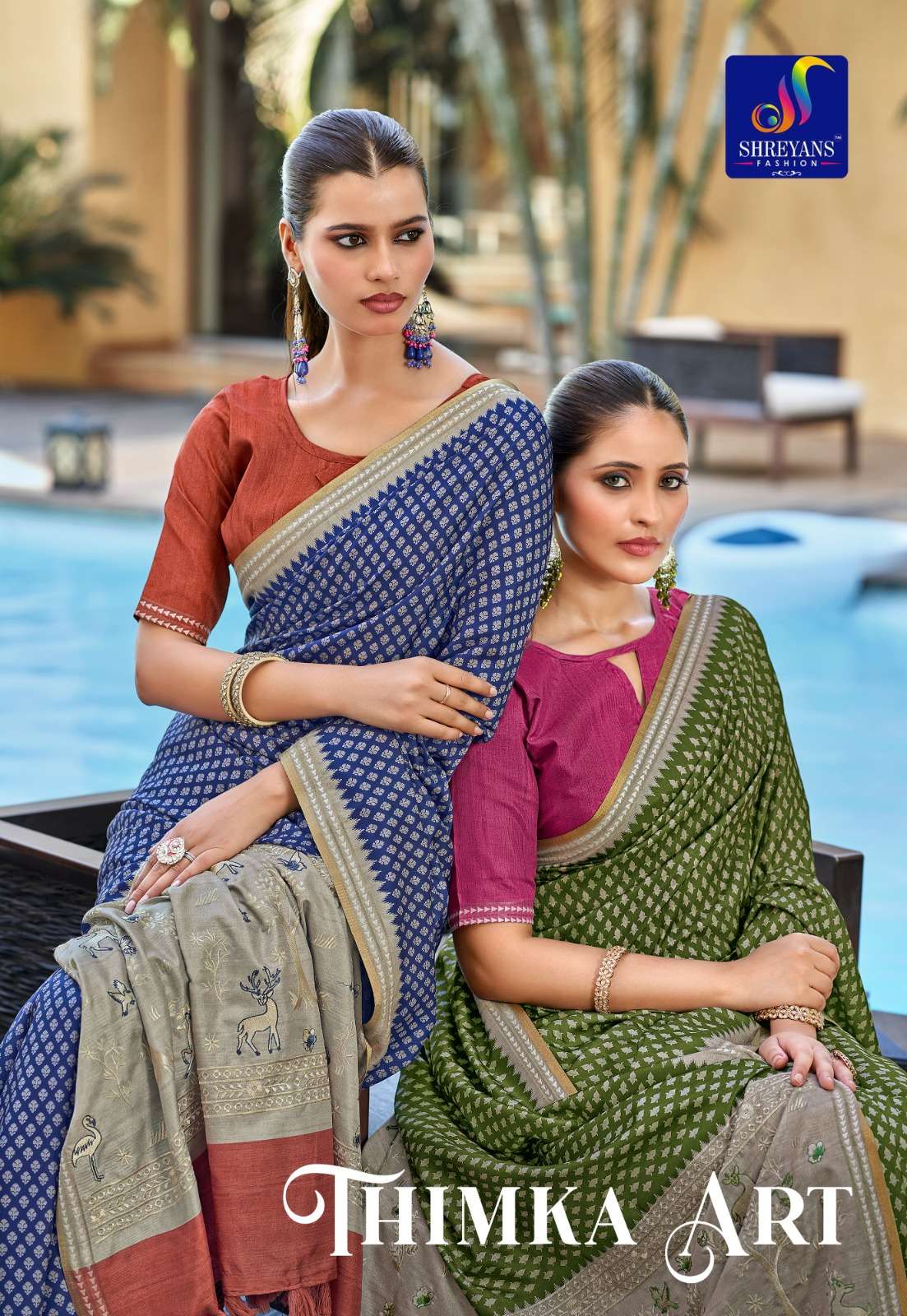SHREYANS THIMKA ART SOFT SILK FANCY AND CLASSIC AND SOFT FAB...
