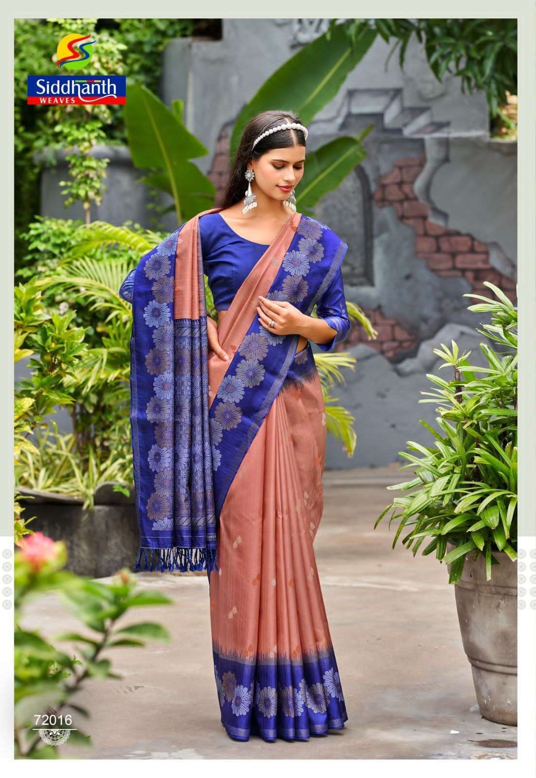 siddhanth New design Kota Linen banarasi fabric with digital...