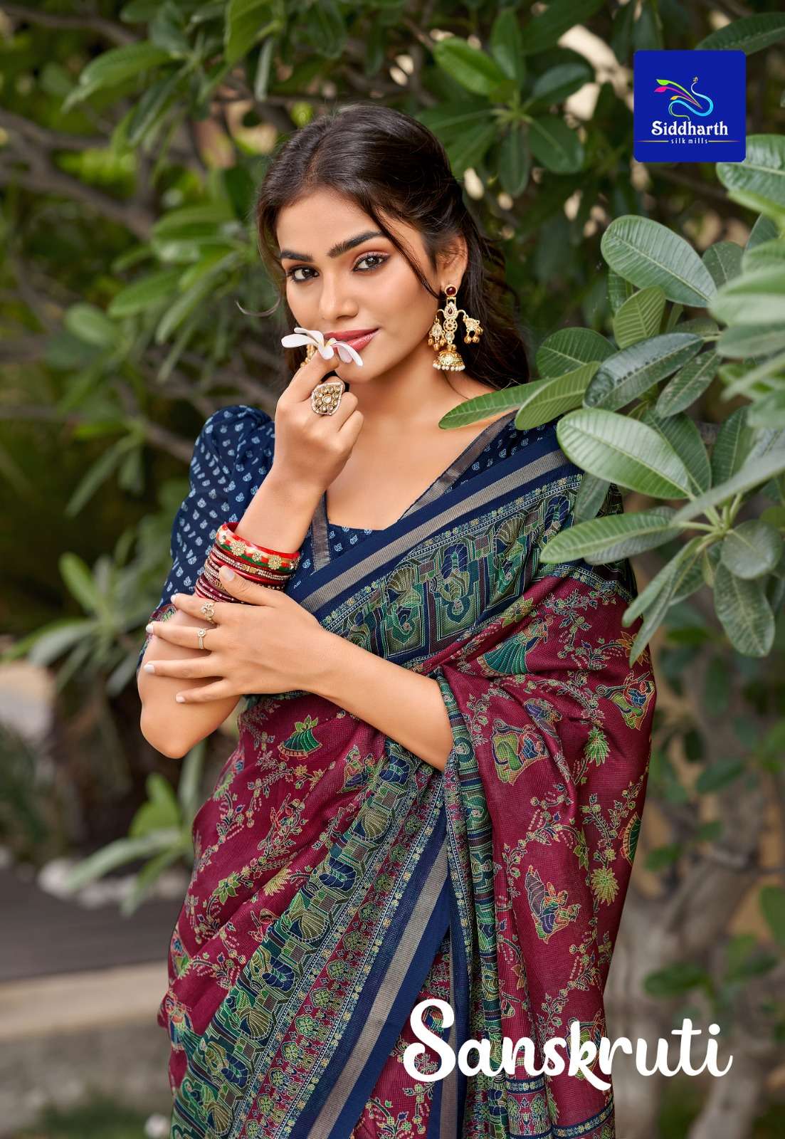 SIDDHANTH SANSKRUTI SOFT AND PURE ELEGANT AND COMFORTABLE CO...