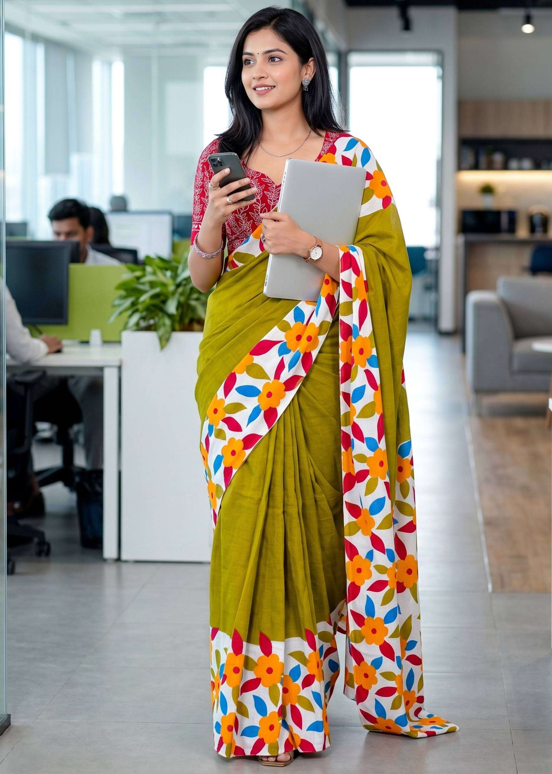  SOFT AND COMFORTABLE MULMUL COTTON PURE FANCY FABRIC SAREE ...