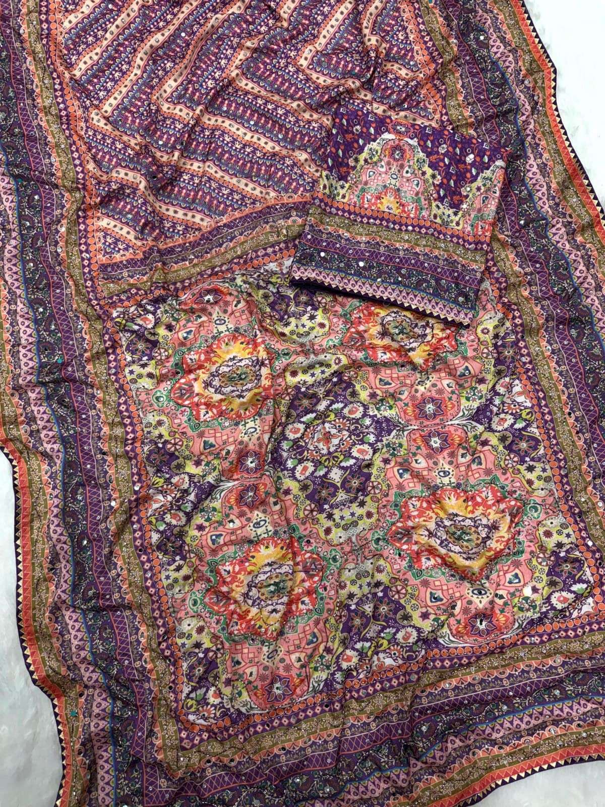  Soft and super pure Chinnon fabric with classic and Beautif...