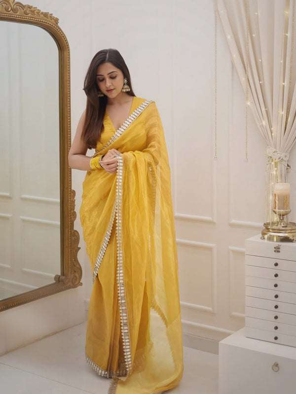 SUPER HIT DESIGNER SOFT SPACE SILK CLASSIC FABRIC SAREE WHOL...