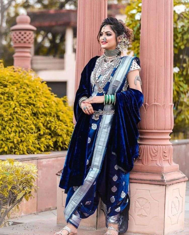 SUPER SOFT AND CLASSIC LICHI PURE SILK FANCY FABRIC SAREE WH...