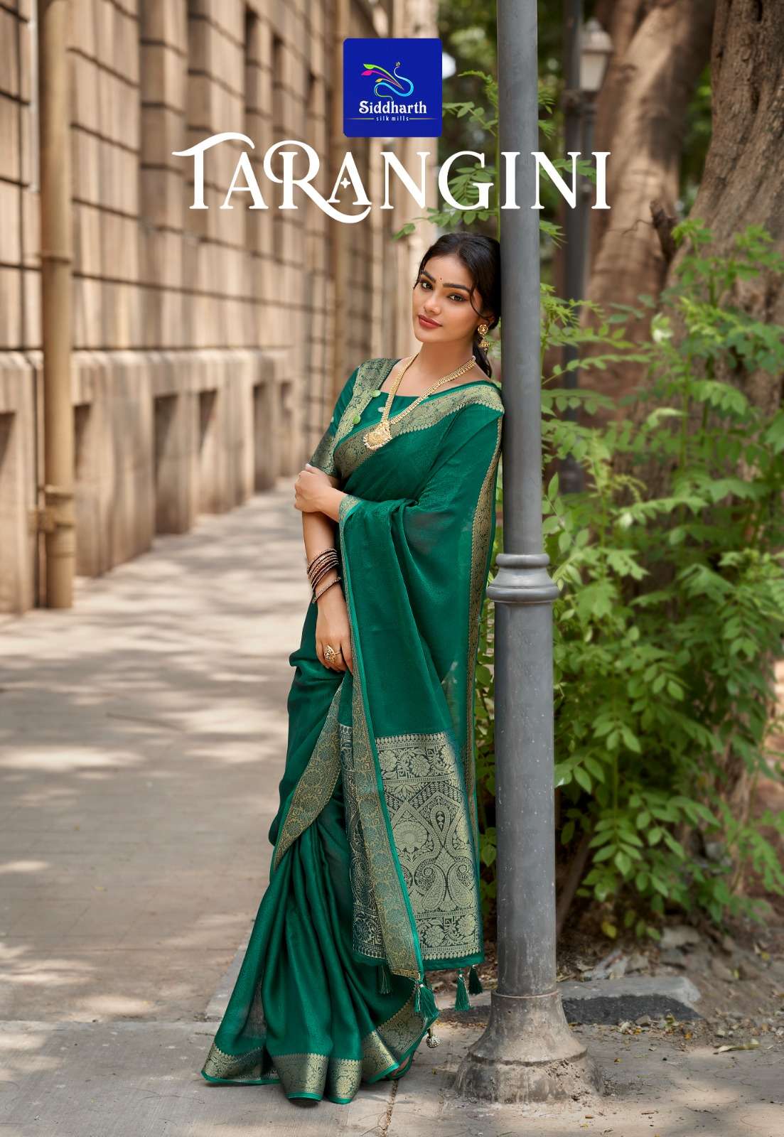 SIDDHANTH TARANGINI SILK SOFT AND CLASSC VISCOSE SILK BANARA...