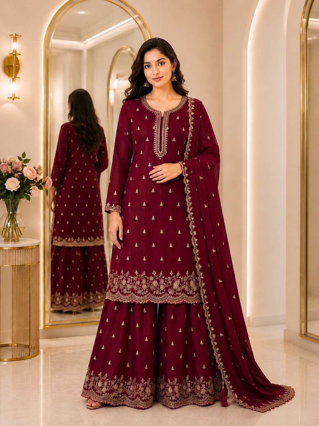 TRIVA LIFESTYLE 108 EXCLUSIVE READYMADE PAKISTANI PARTY WEAR...