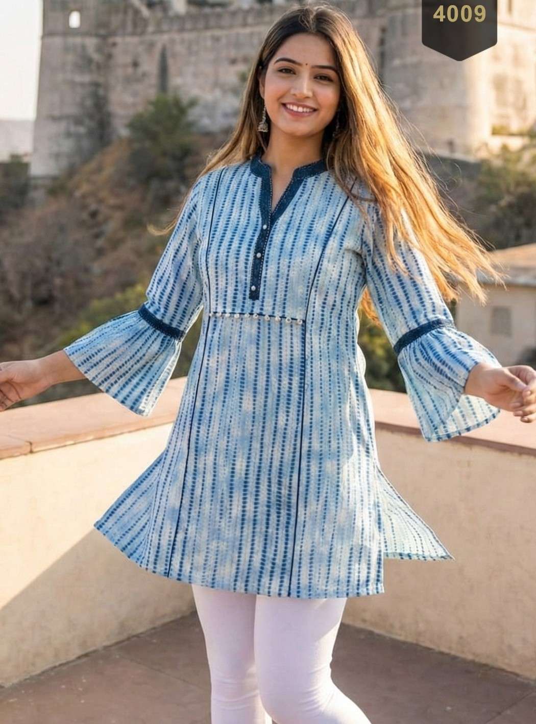 TUNIC FLORY VOL 5 CASUAL LOOK COTTON SHORT KURTI FOR REGULAR...