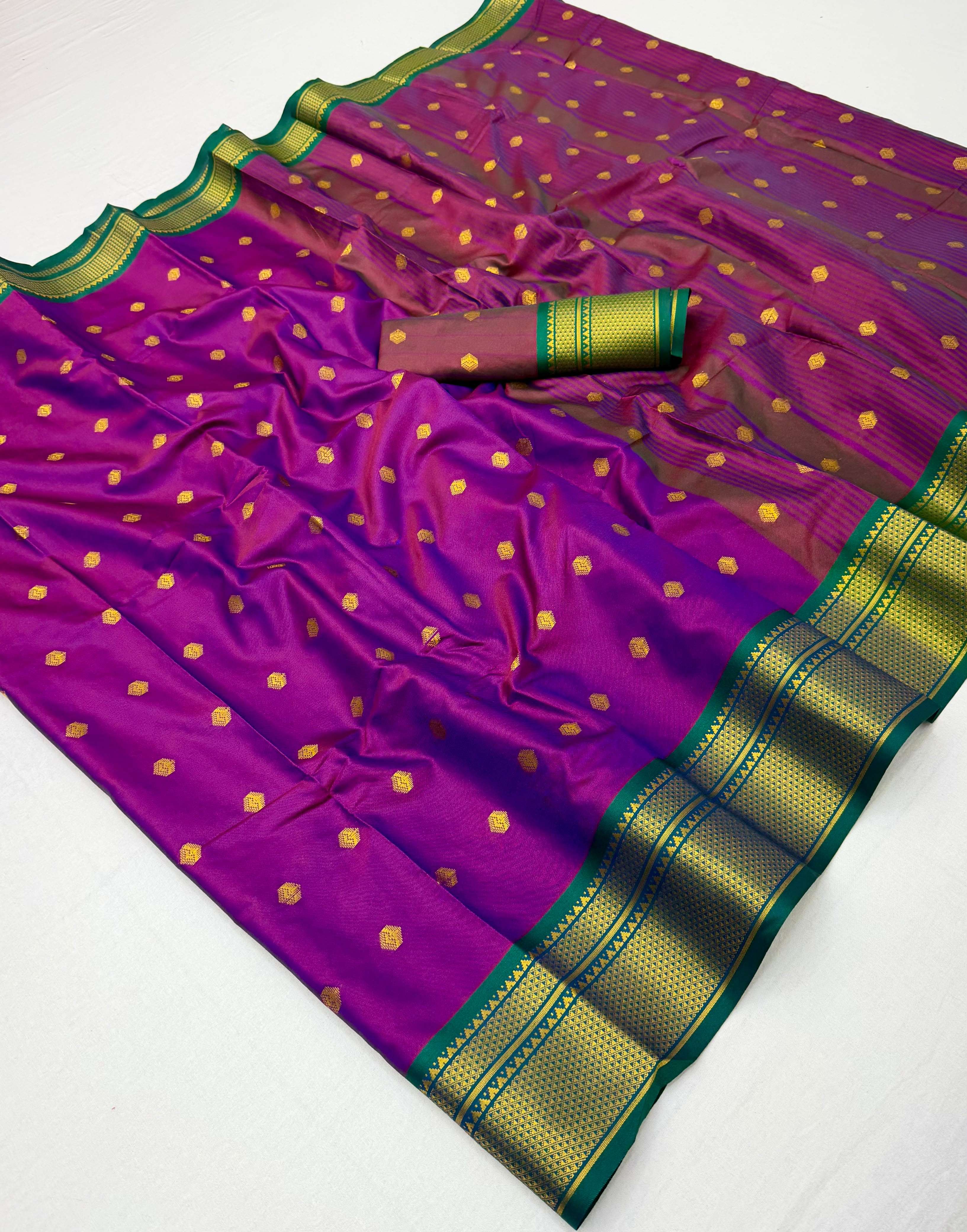   Yashvika 2 soft and pure silk weaving fancy fabric reselle...