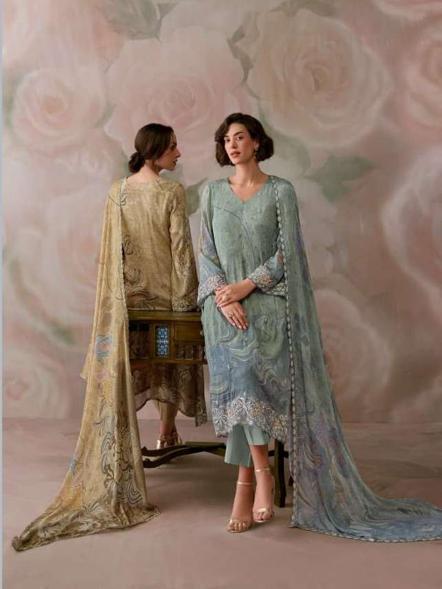 KIMORA SUIT RANIBAGH 0091 TO 0096 LUXURY WOMEN DESIGNER SUIT...