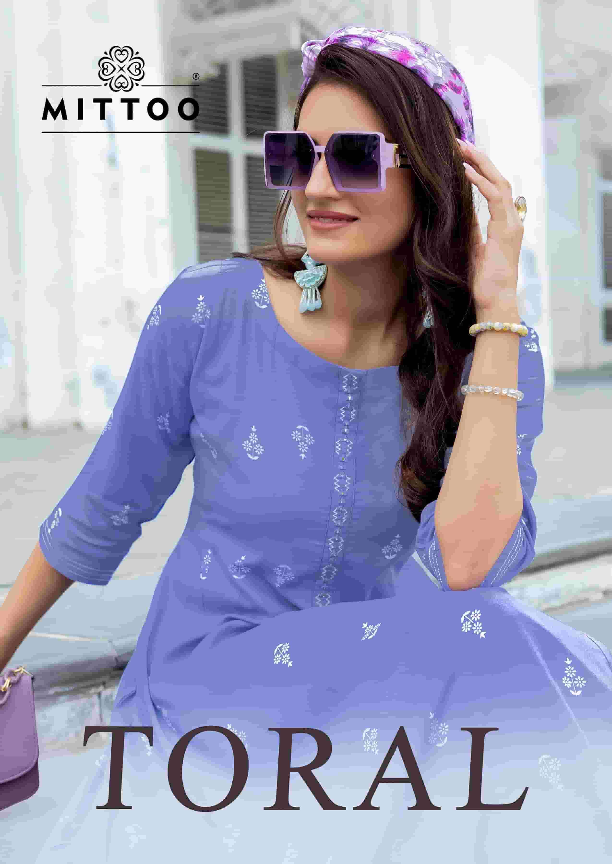 MITTOO TORAL EXCLUSIVE TV ACTRESS STYLE KURTI PALAZZO SUIT D...