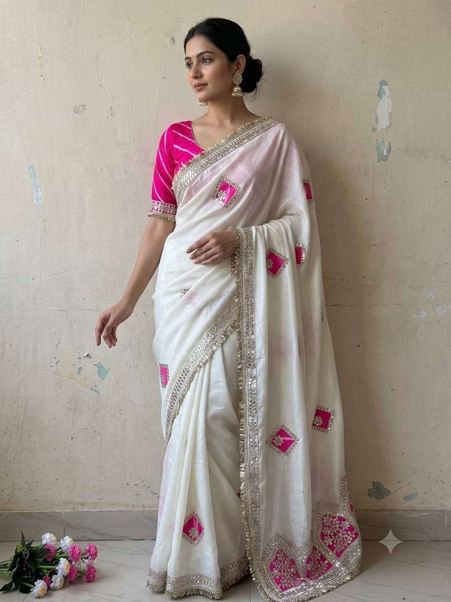 NEW SUPER HIT DESIGN BEAUTIFUL AND FANCY CREP SILK FABRIC SA...