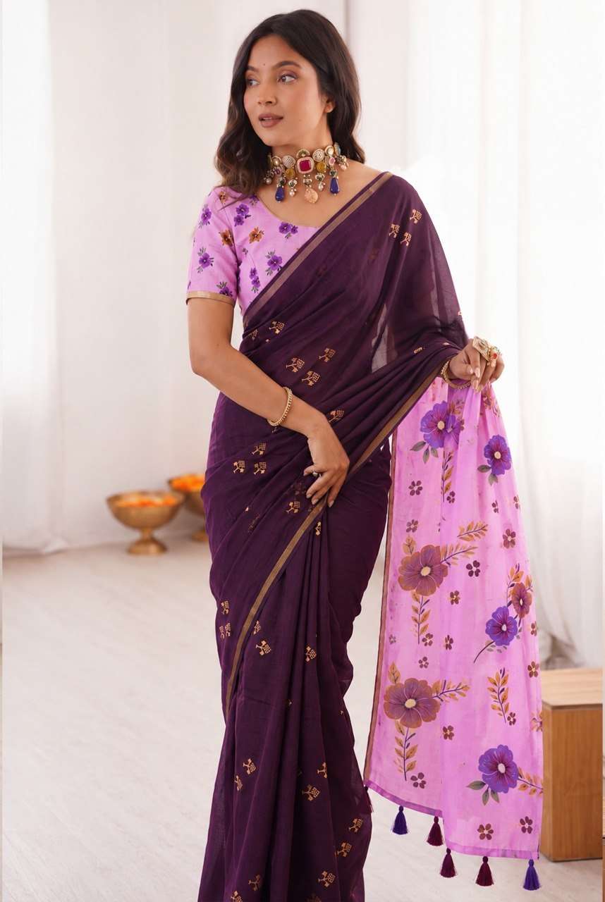 pure and soft mulmul cotton fabric saree wholesale in surat ...