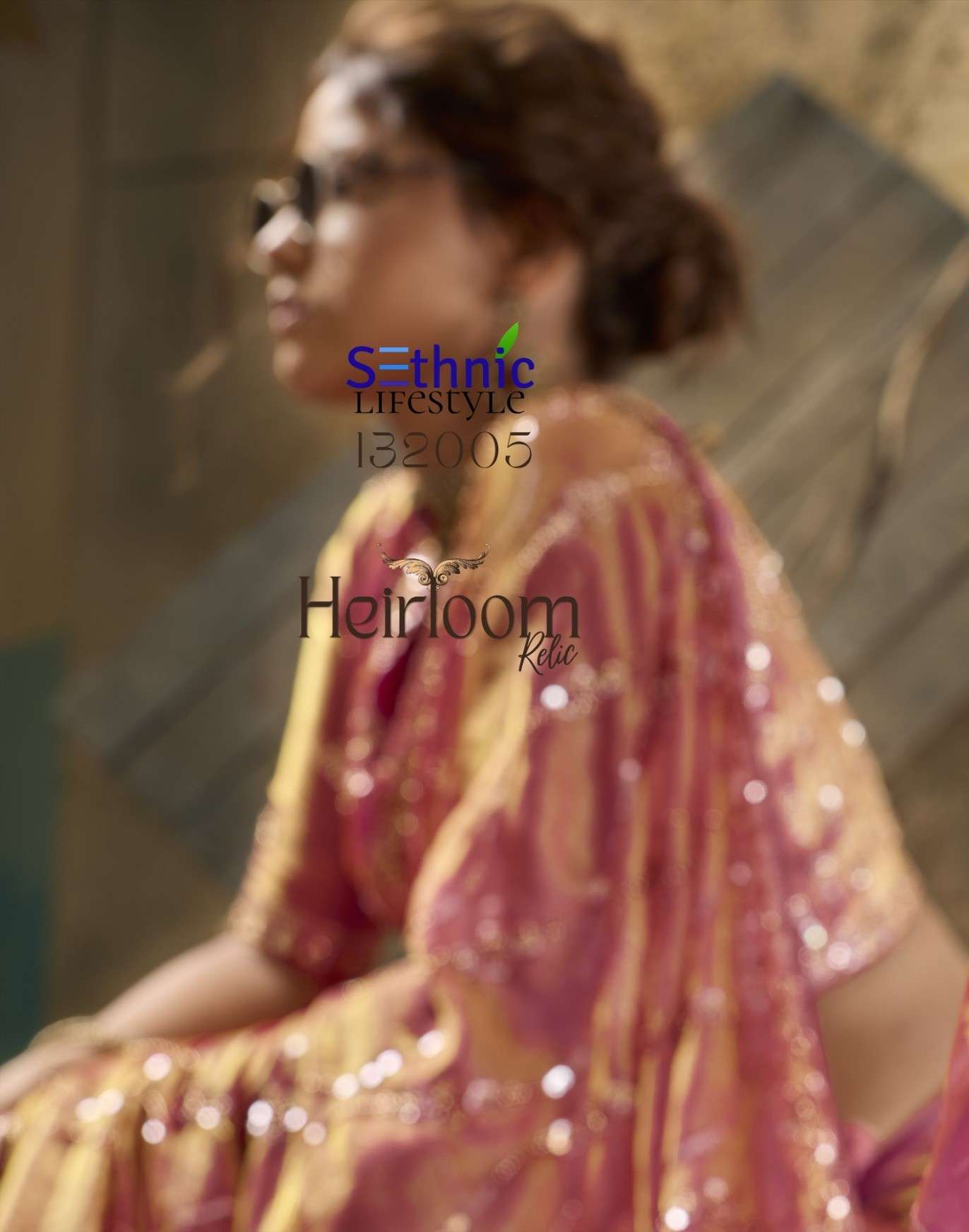 Sethnic Lifestyle Heirloom Relic velvet satin fancy fabric e...