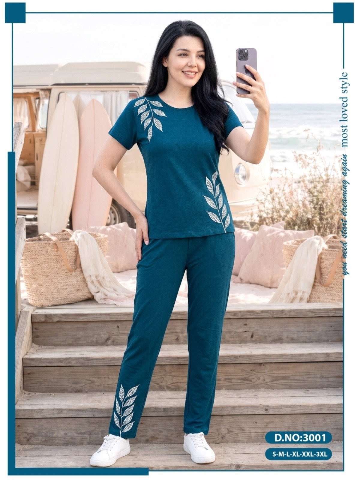 SSF 30001 PREMIUM NIGHT SUITS WOMEN DAILY WEAR WHOLESALER GU...