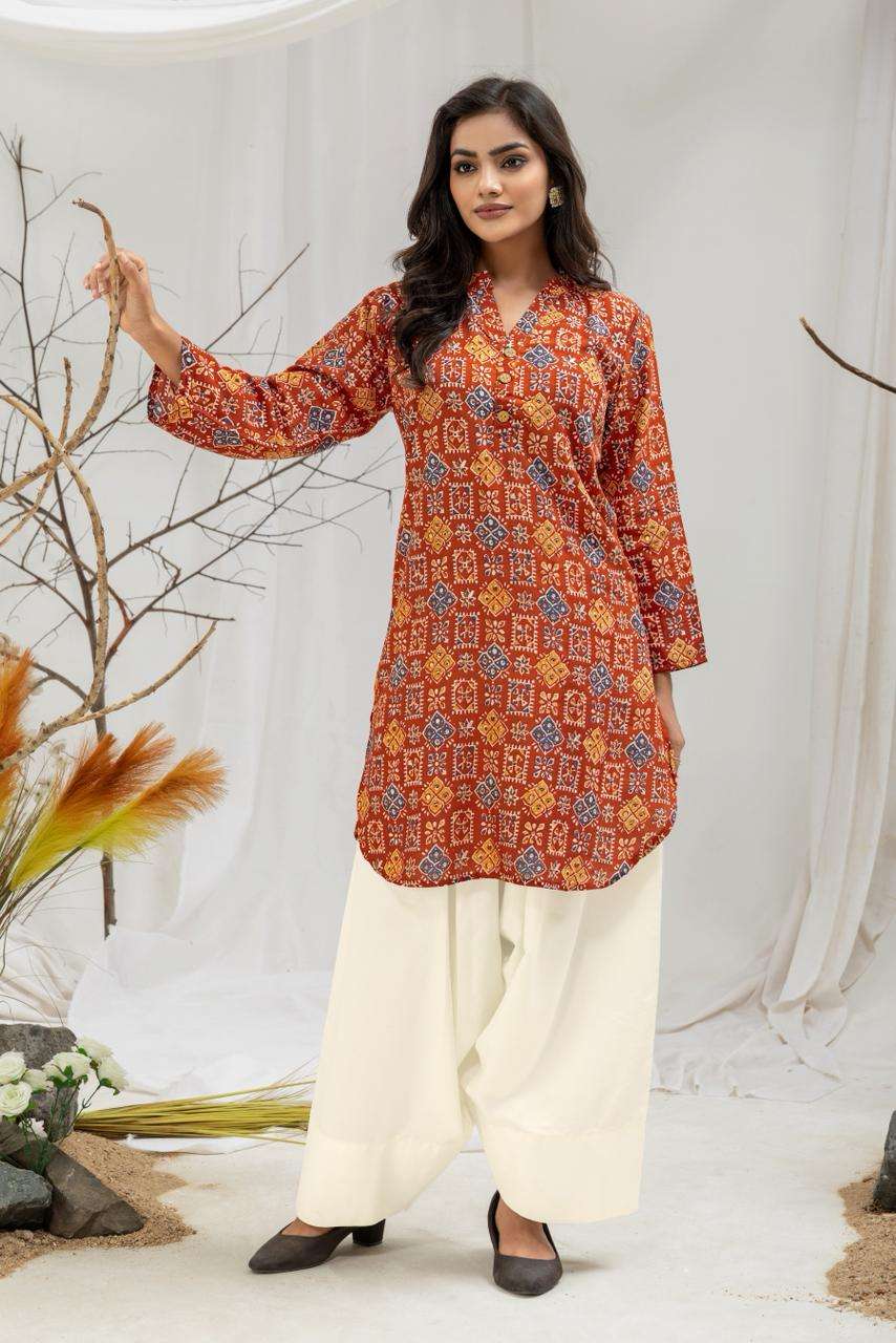 WEAVE 109 VISCOSE MUSLIN FARSI SALWAR CORD SET SURAT COLLECT...