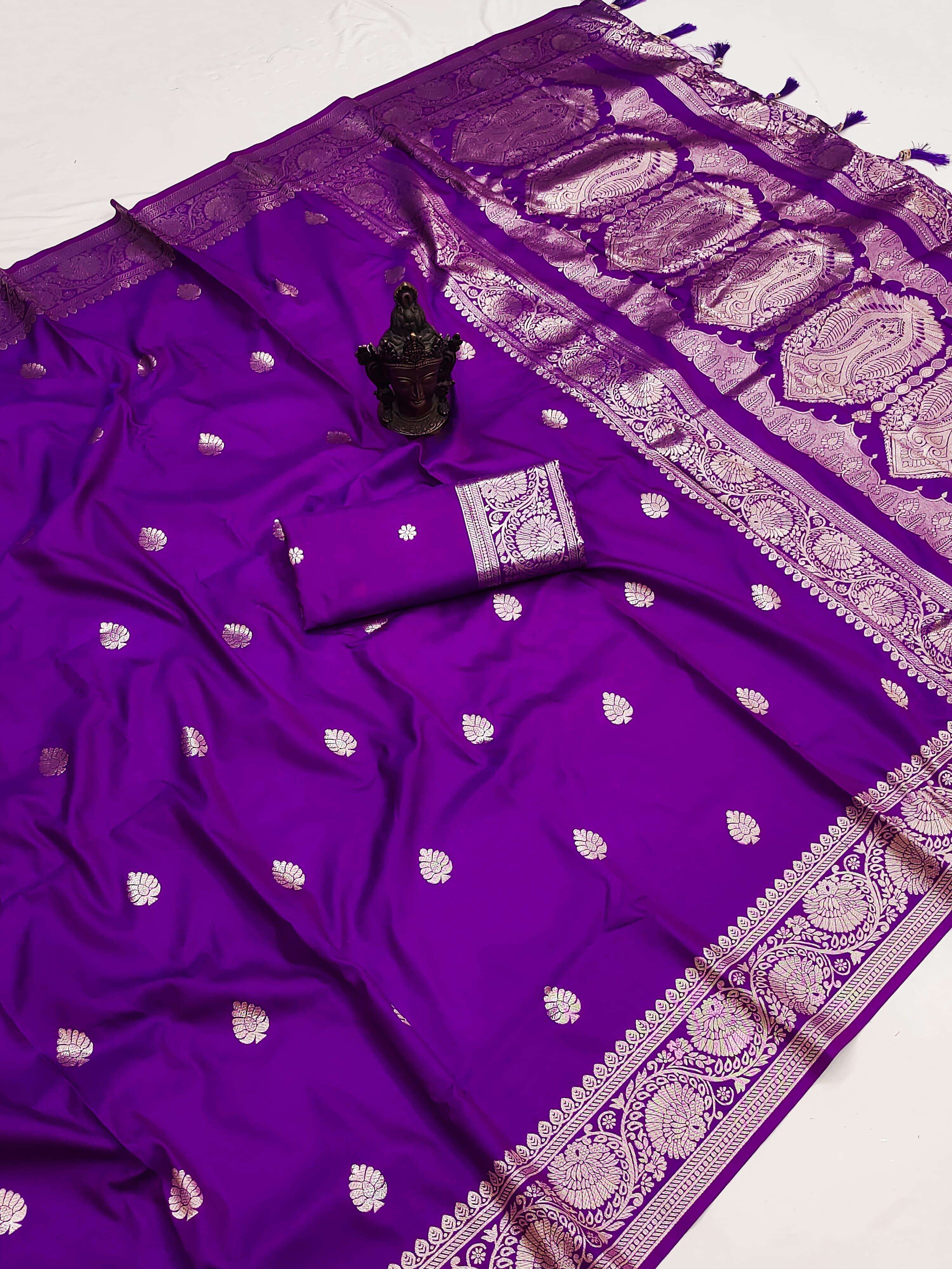  banarasi saree karishma 2 Soft And Pure banarasi silk fabri...