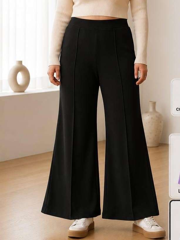 BELLBOTTOM PANTS VERY COMFORTABLE WOMEN PANTS OFFICE OUTFIT ...