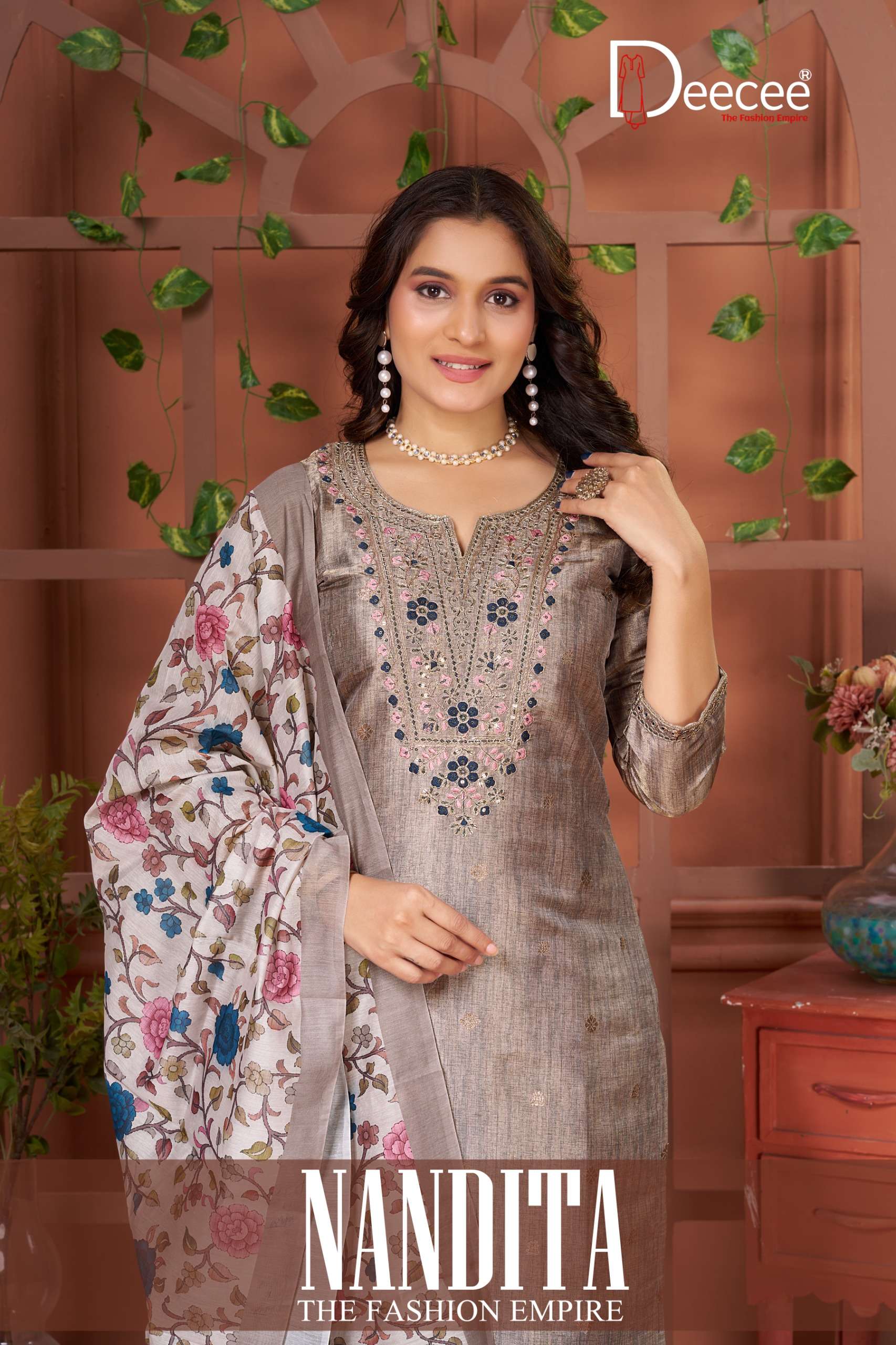 DEECEE NANDITA READYMADE COLLECTION CLASSIC STRAIGHT SUT SALWAR SUIT WHOLESALER