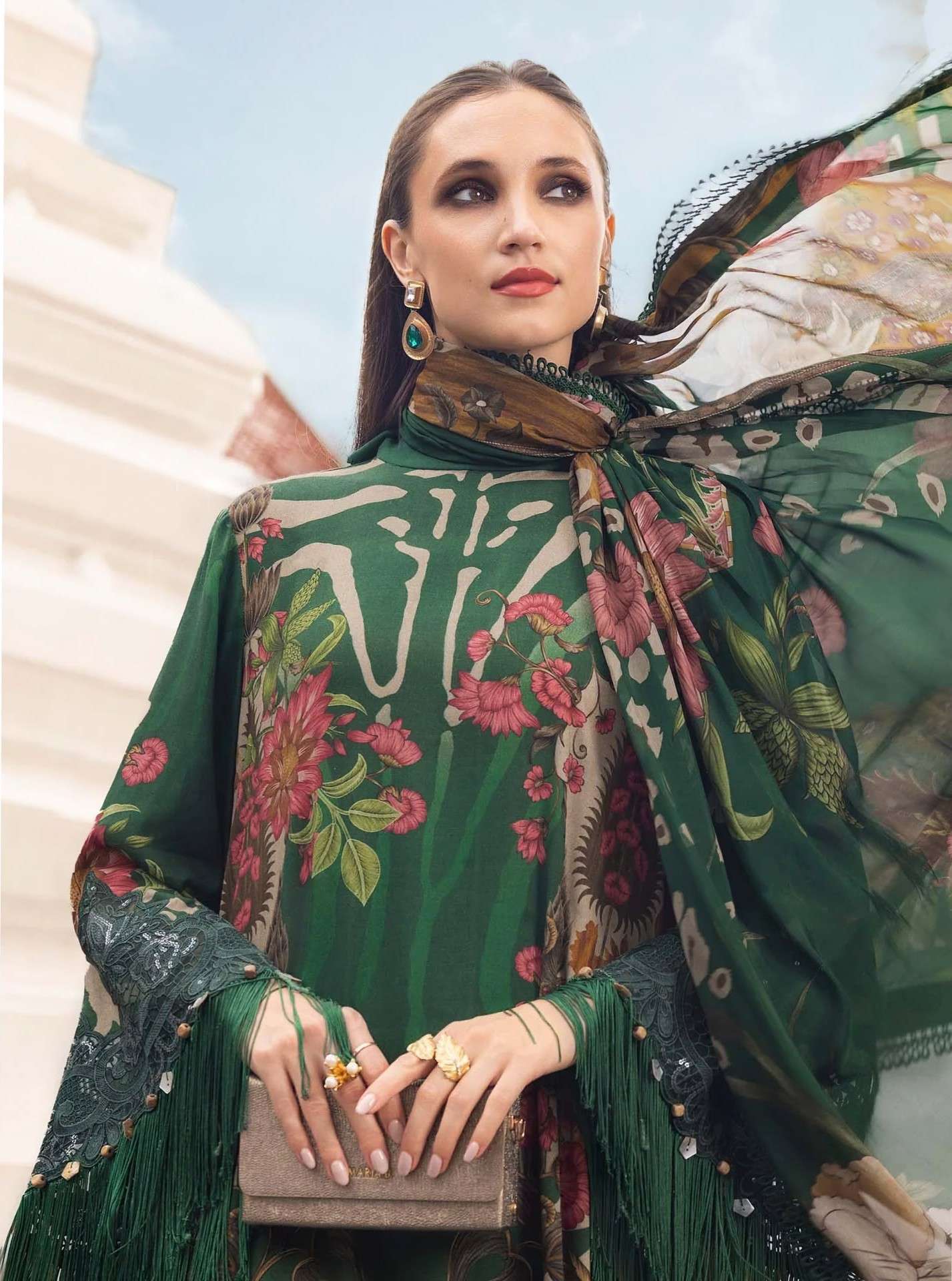 DEEPSY SUITS MARIA B MPRINT VOL 9 PAKISTANI LAWN PRINT EMBROIDERY SUIT COLLECTION WHOLESALE