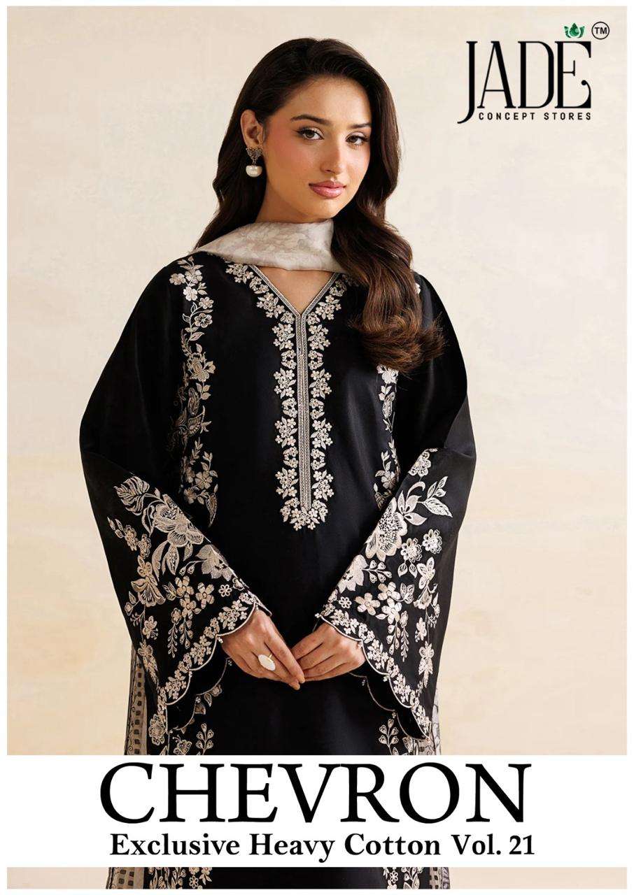 JADE CHEVRON VOL 21 RICH BOUTIQUE PURE COTTON PRINT PAKISTANI OUTFIT RETAILER PRICE BUY NOW
