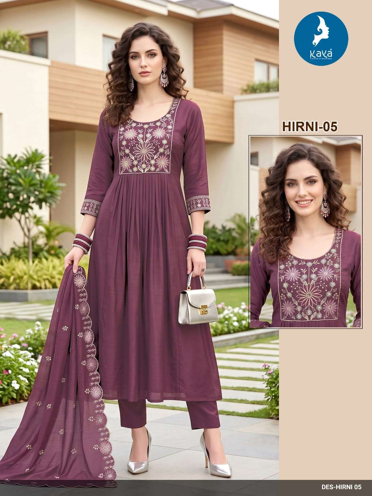 KAYA KURTI HIRNI MULL CHANDER ANARKALI CONCEPT SALWAR SUIT DIWALI PARTY OUTFIT BUY