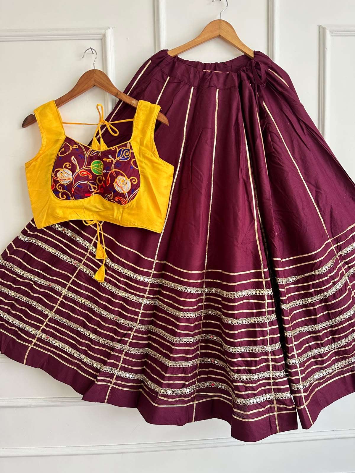  MAKE YOUR GARBA NIGHT SPECIAL IN NAVRATRI MADE OF PURE RAYON CHANIYACHOLI WHOLESALE IN SURAT CHANDRAKALA