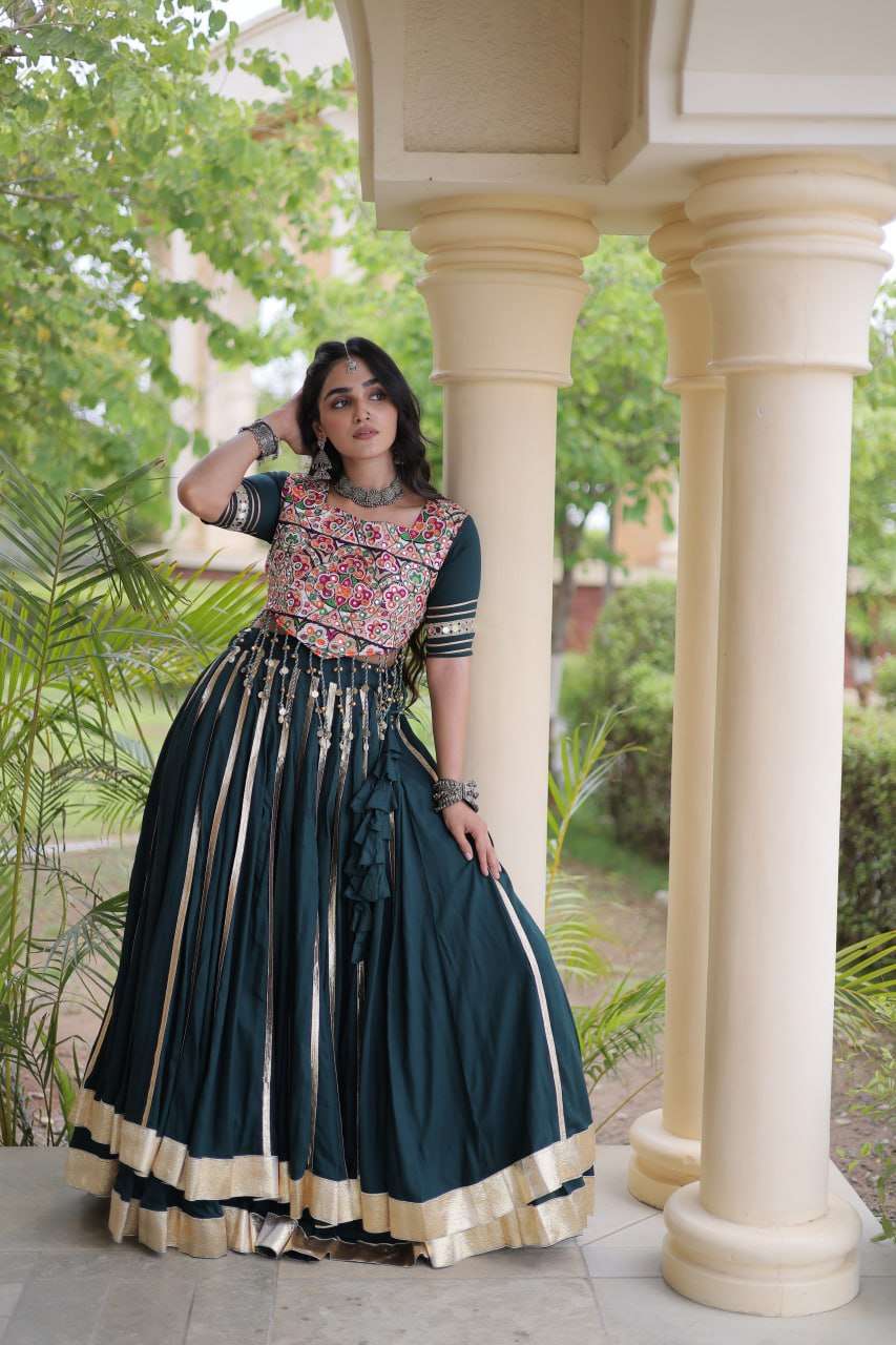  NAVRATRI NIGHT WEAR BEST LEHENGA CHOLI SOFT RAYON FABRIC COLLECTIONS WHOLESALE IN SURAT 7184