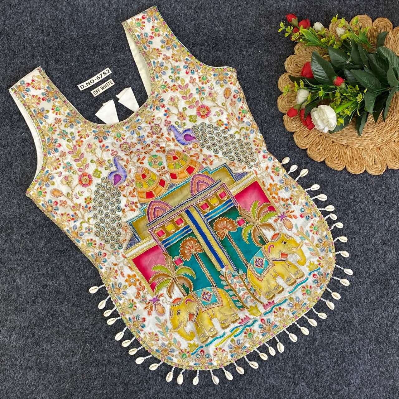 NAVRATRI NIGHT WEAR SPECIAL STYLISH  MADE OF PURE VISCOSE BLOUSE WHOLESALE IN SURAT JIVRA 