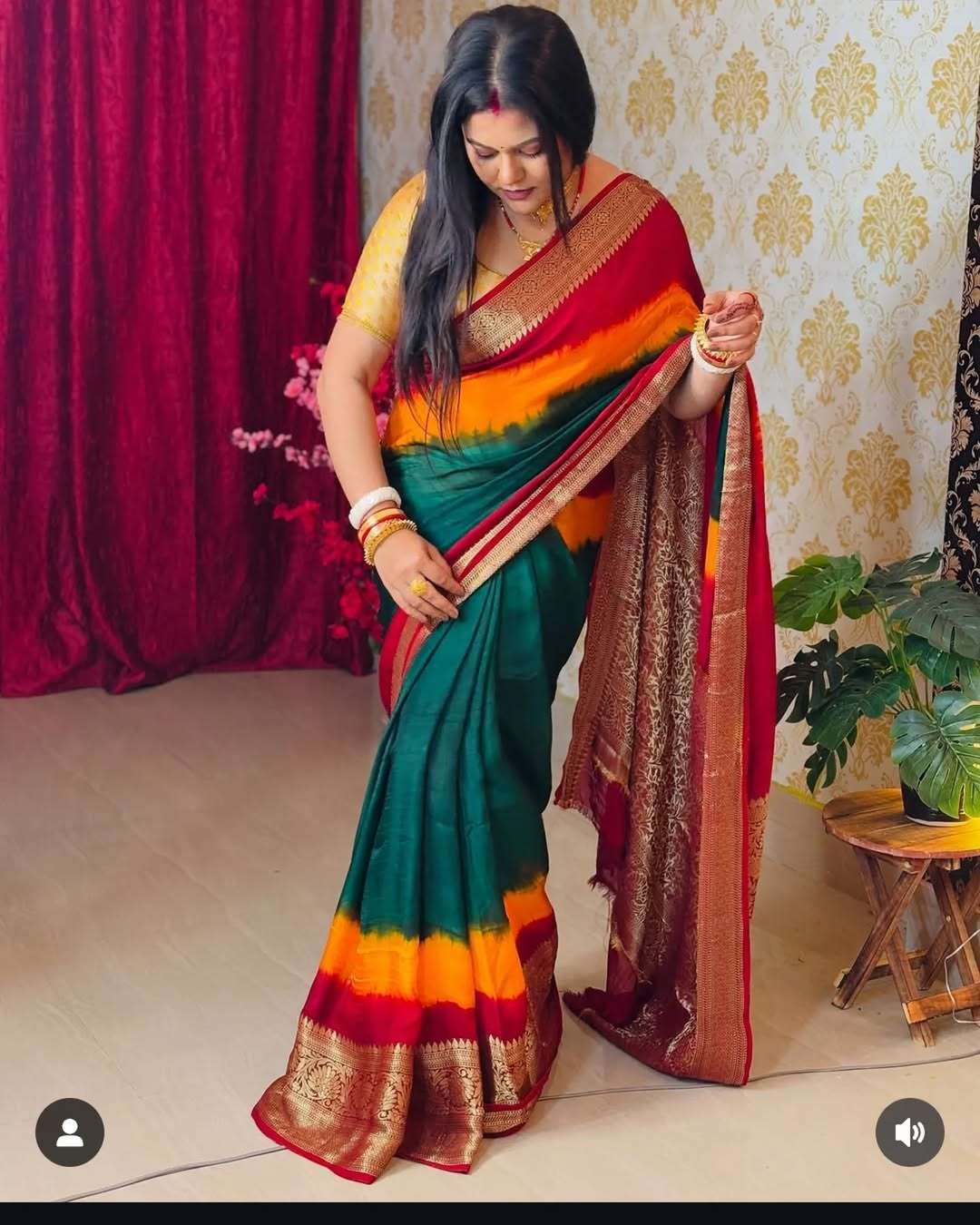 New Kanjivaram Bandhani and super soft Cotton silk fancy fab...