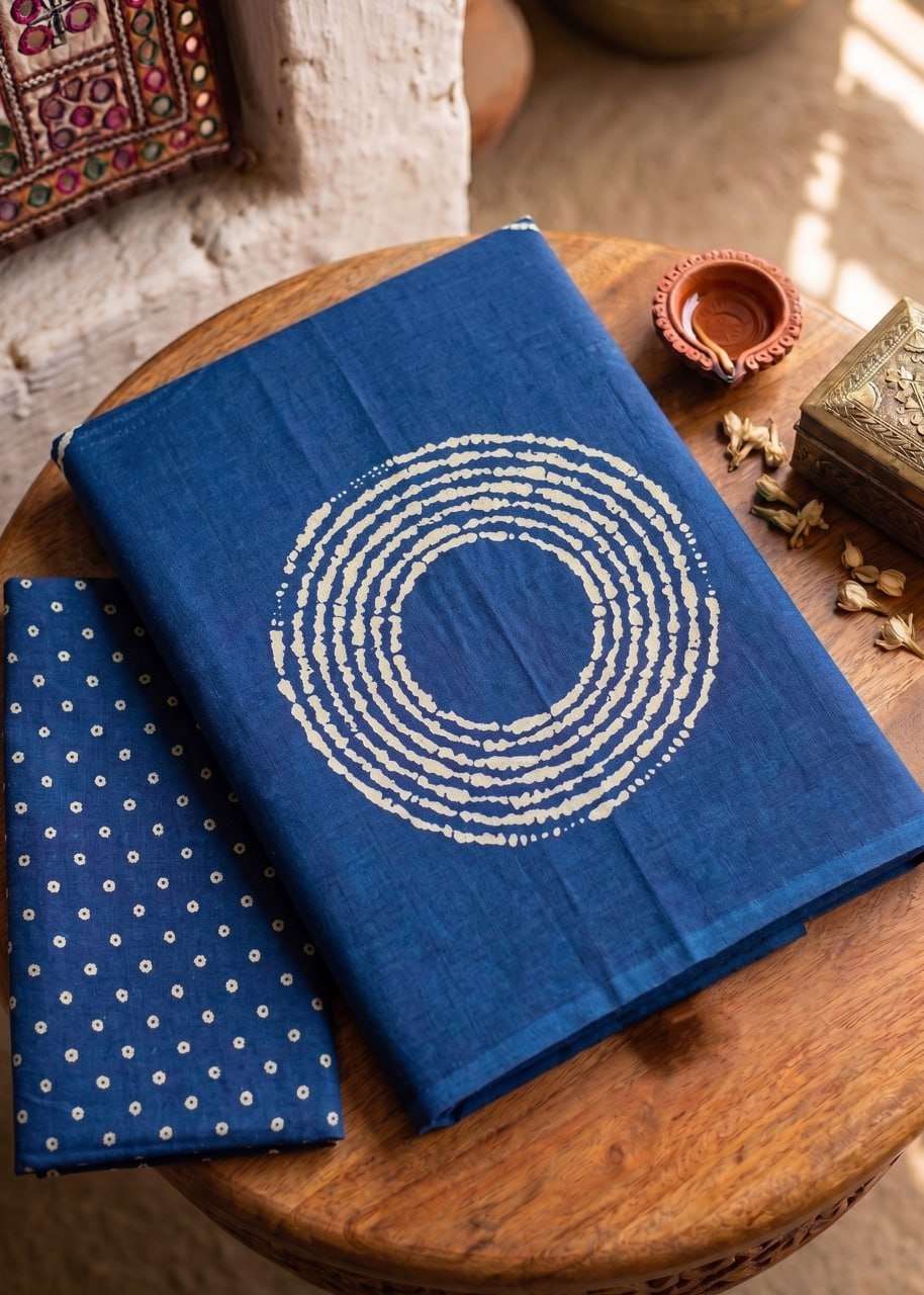 New Launch Kalmkari Print on our Pure Mulmul Cotton soft fab...