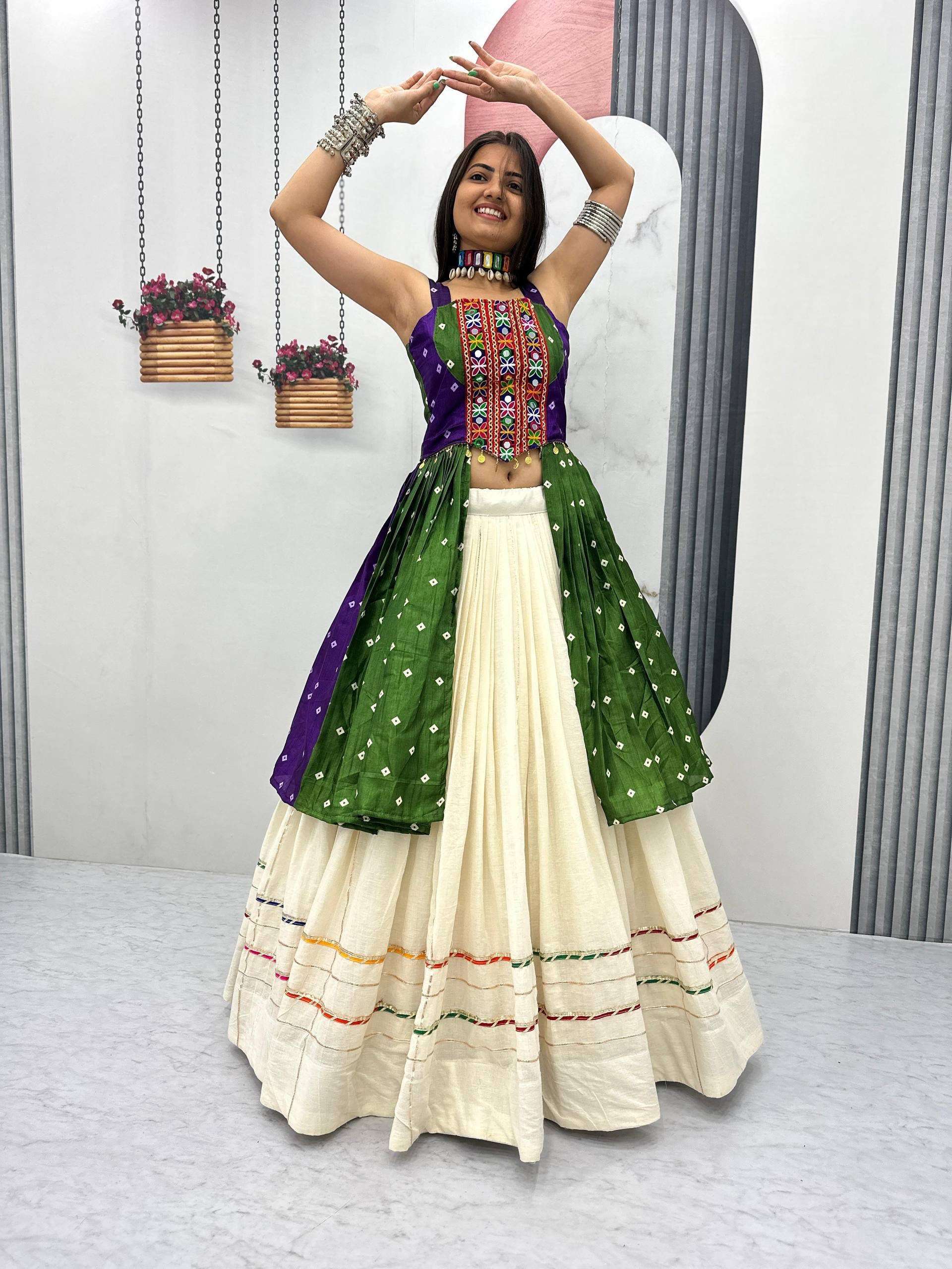 New Launching Navratri Special Wear Bandhej Print on this beautiful Lehenga Choli reseller in surat N56