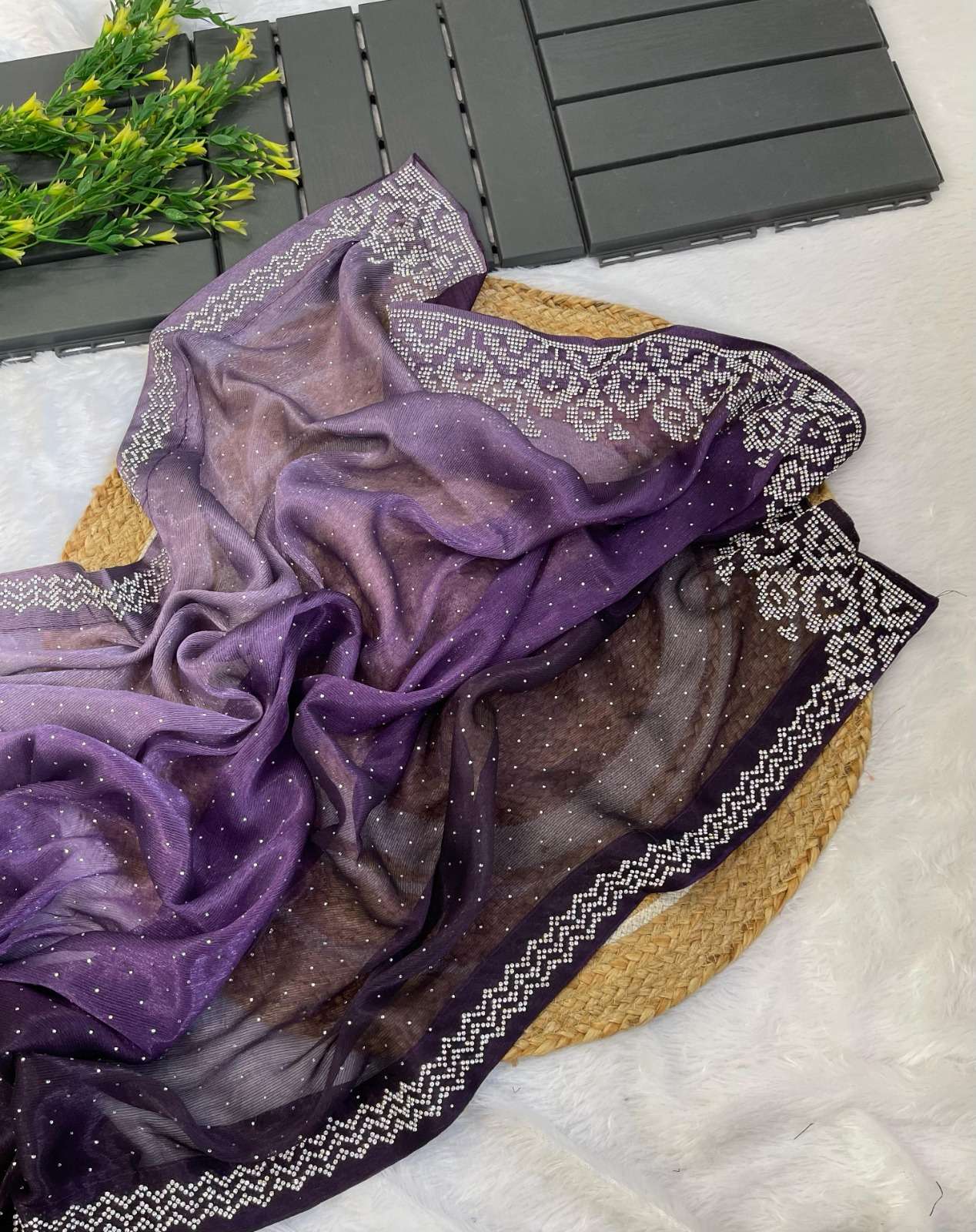 New Launching Rooh Pure and soft sitara silk fancy fabric saree wholesale in surat 