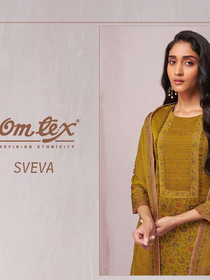 OMTEX SVEVA ORGANZA FABRIC CLASSIC AND BEAUTIFUL PRINT ON SALWAR KAMEEZ WHOLESALE IN SURAT