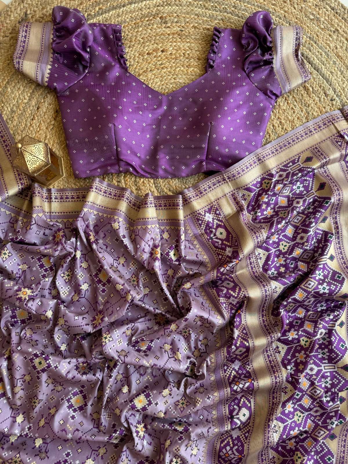 Patola Concept Kazari Series Ananya Patola Pure Silk with Patola print saree wholesale in surat