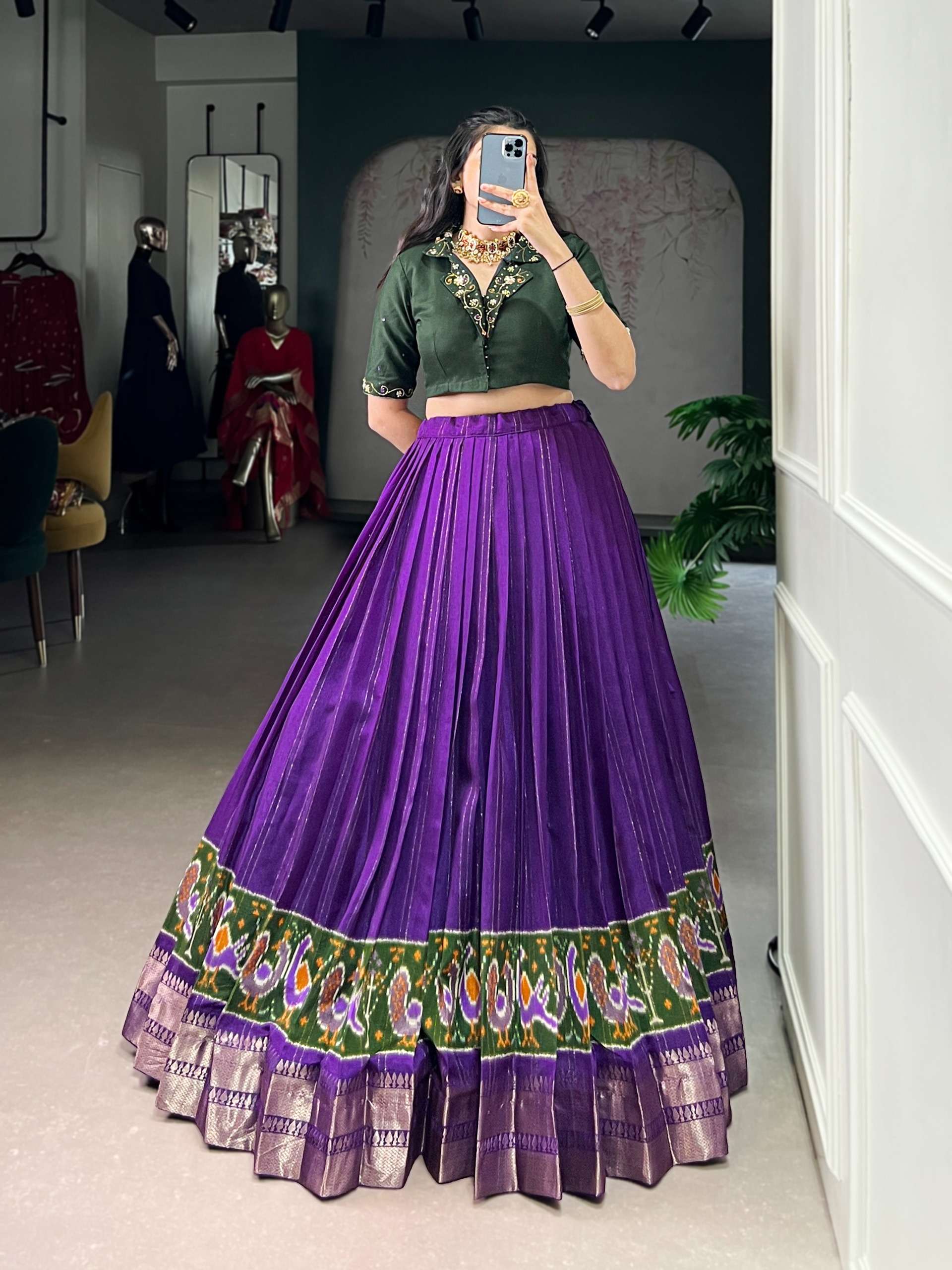 Poly Cotton co ord set that makes every moment fashion forward lehenga choli best rate 1135