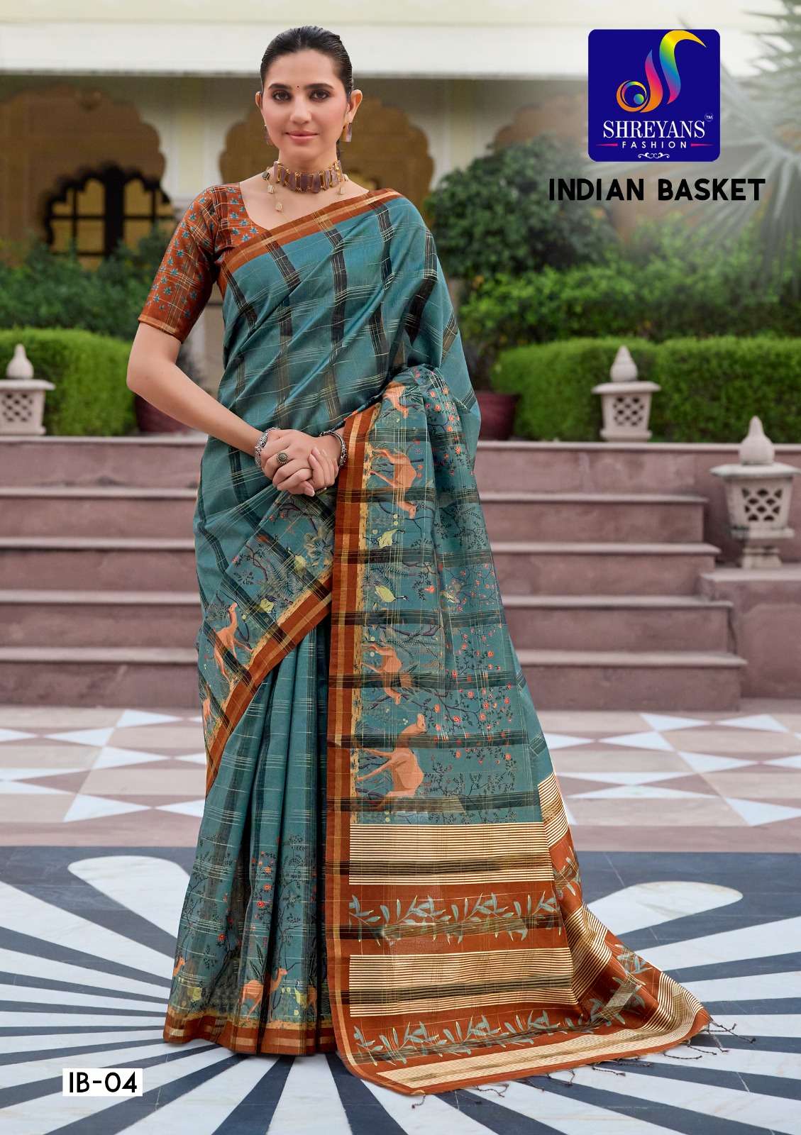 Shreyans Indian Basket super Soft Tusser base wedding wear classic fabric Wholesale in surat