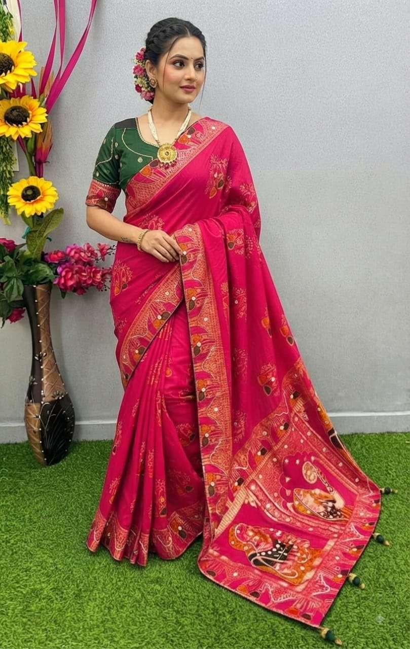 SMOOTH DOLA FANCY FABRIC BEST QUALITY SAREE WHOLESALE IN SURAT 218