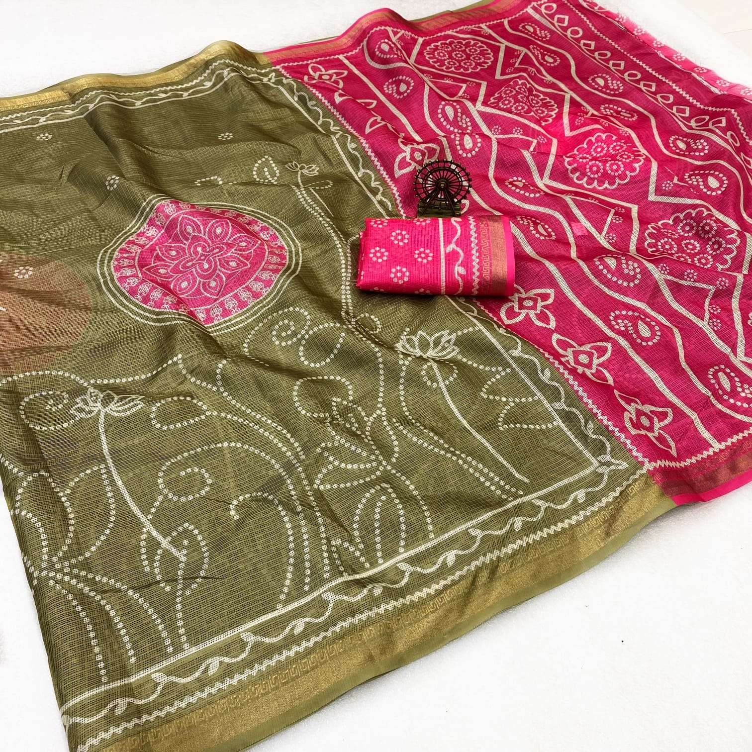 Soft and beautiful Kota Doria Saree regular wear saree wholesale in surat sakira