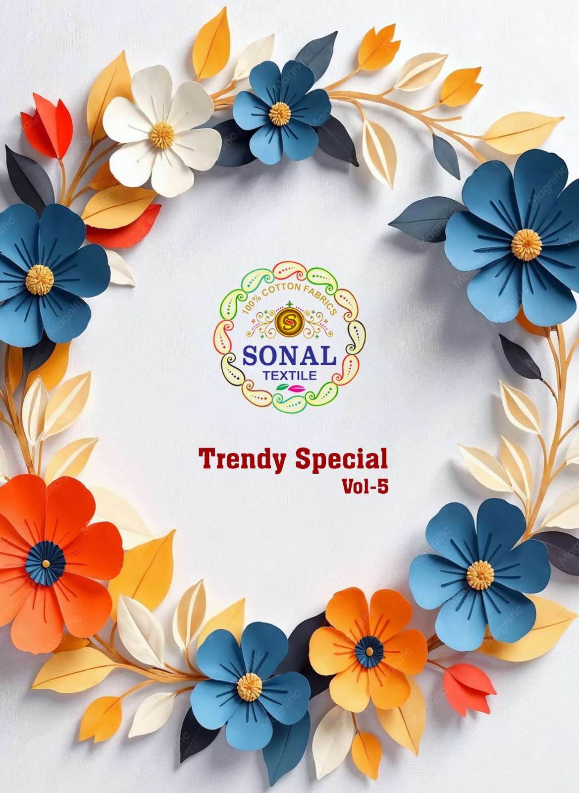 SONAL TRENDY SPECIAL PATIYALA VOL 5 COTTON LADIES SUIT LOW P...