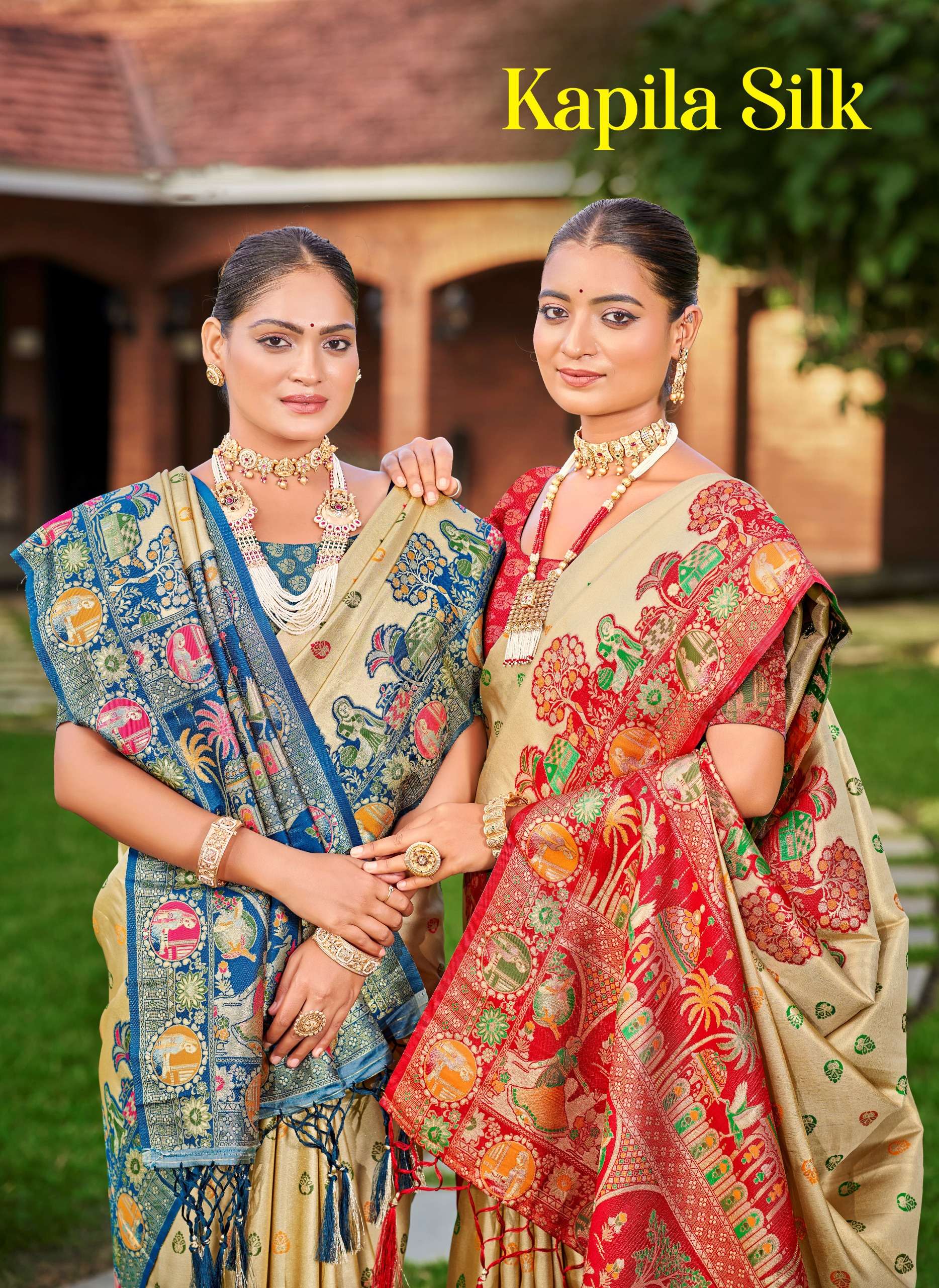 Bunawat Kapila Silk 1001 TO 1006 Silk That make your day saree wholesale in surat