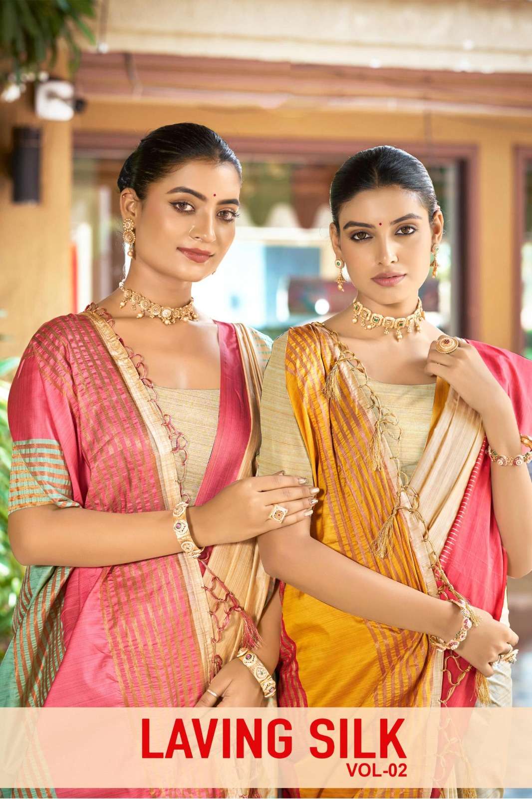   Bunawat Laving Silk 2  1001 to 004  Slub Silk with a rich Handloom Weaving fabric wholesale in surat