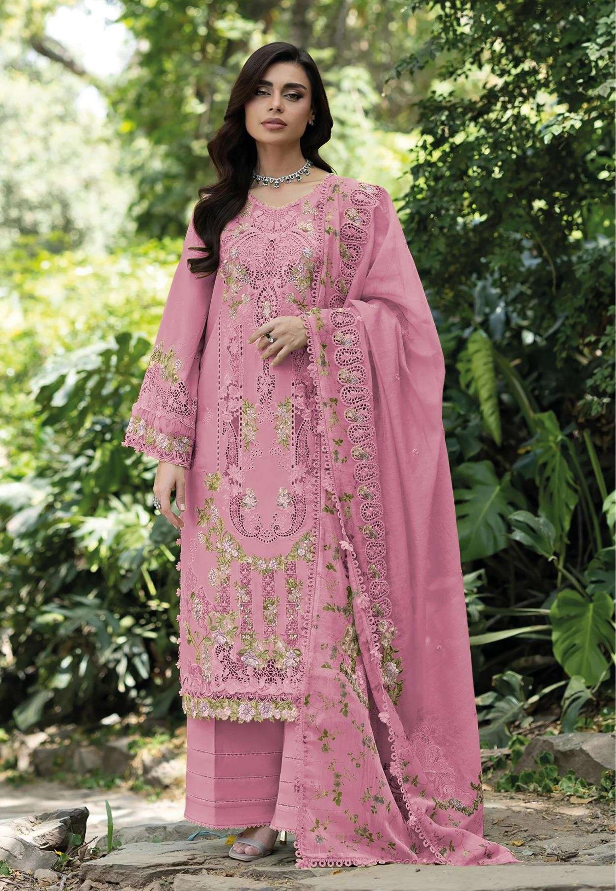DEEPSY SUITS 2044 PREMIUM LUXURY LAWN PAKISTANI STYLE SUIT UNSTITCH SET EID MORE EXPORT